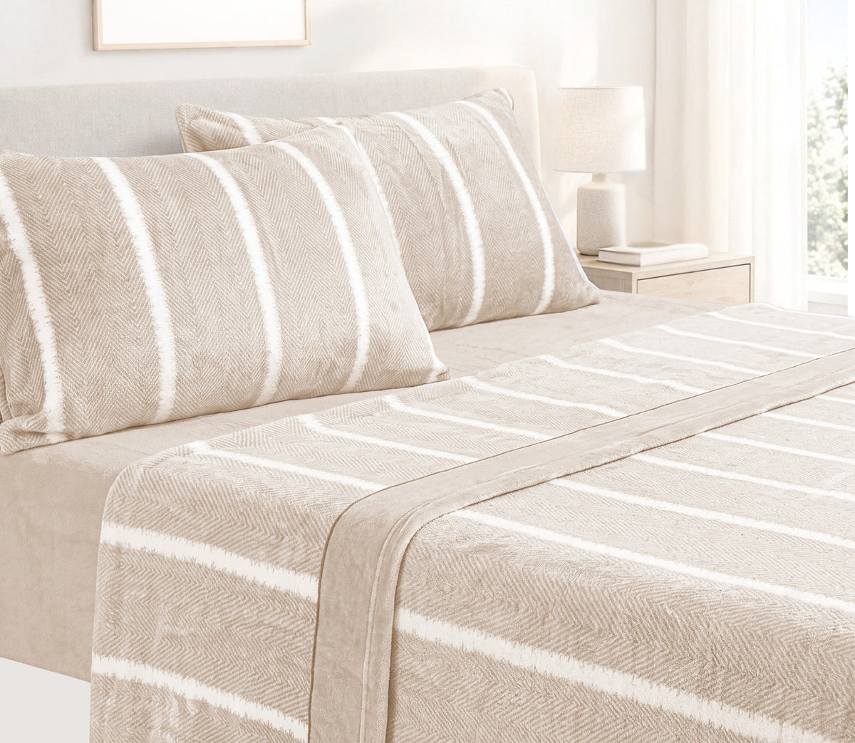 Micro Coral Fleece Sheet Sets