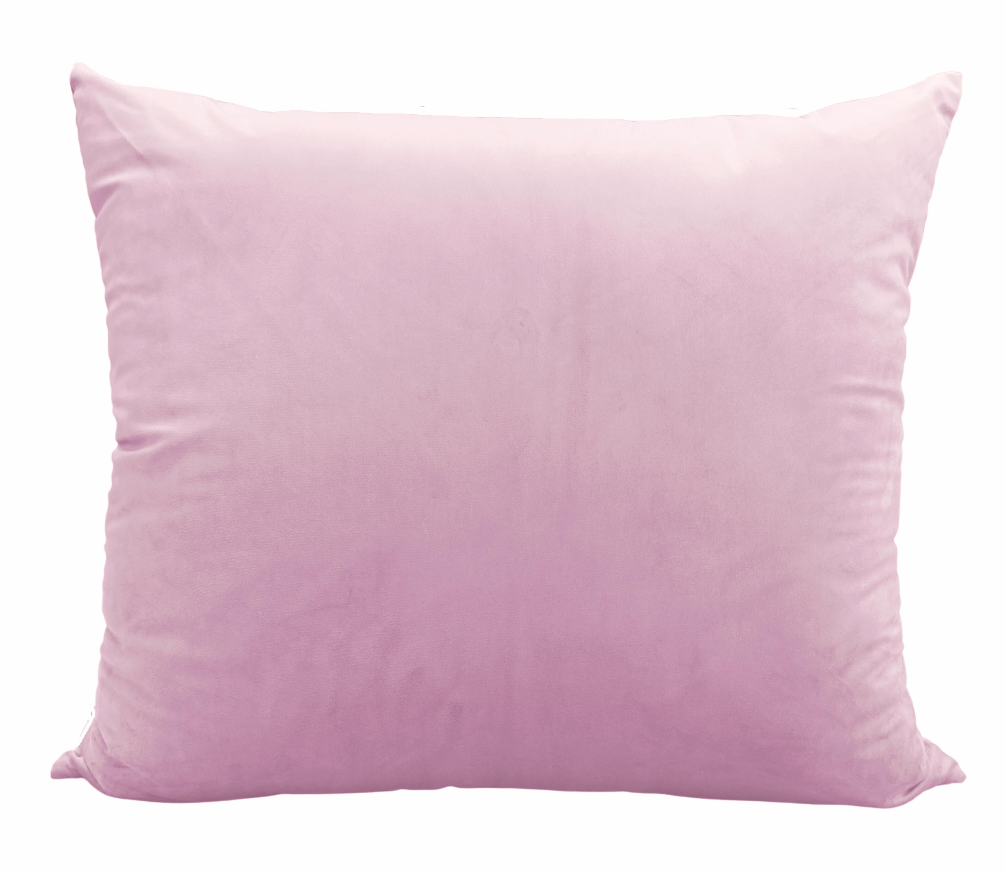 Großes Kissen Isa Rosa (55x70 cm)