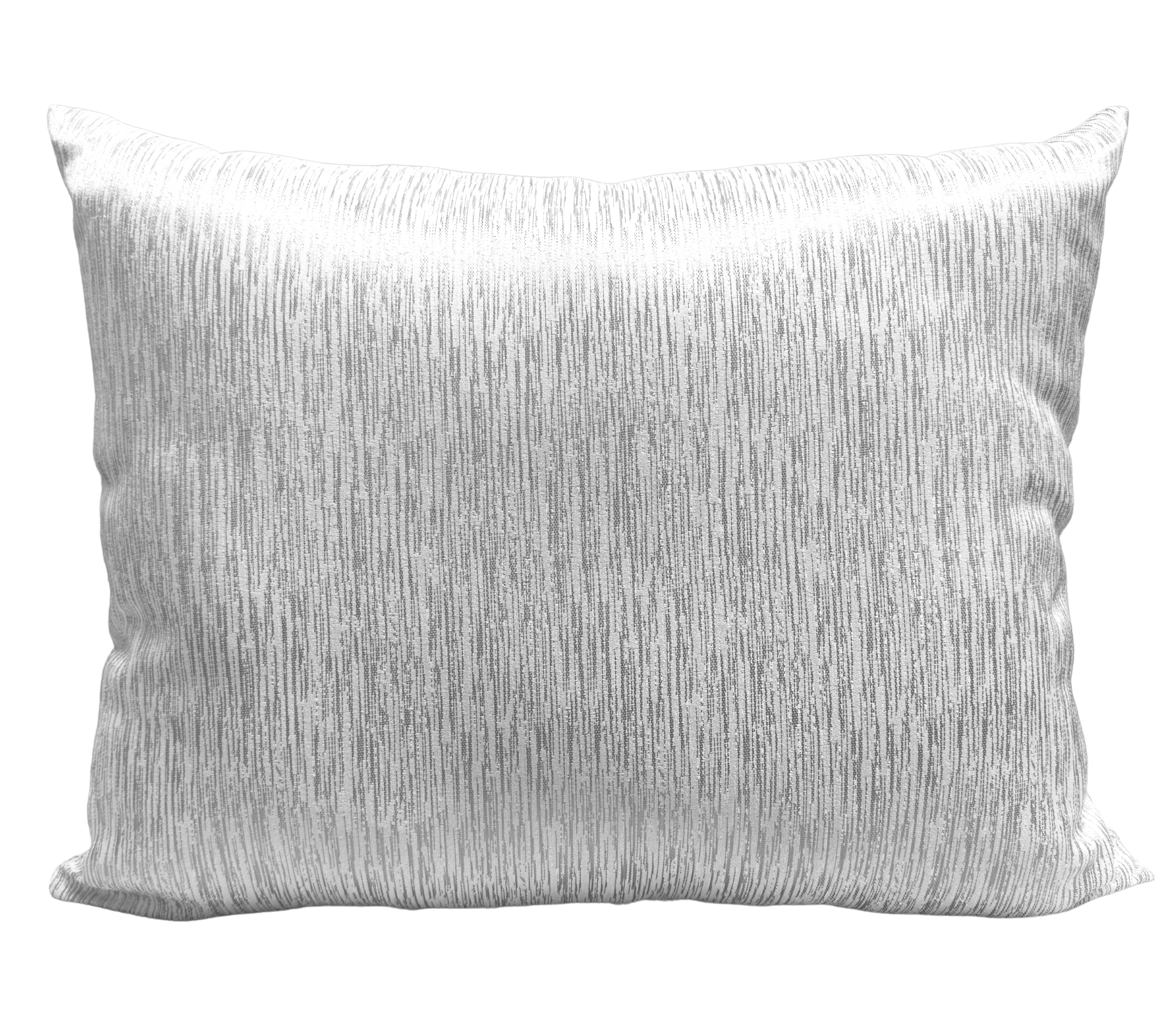 Großes Kissen Lunis Silber (55x70 cm)