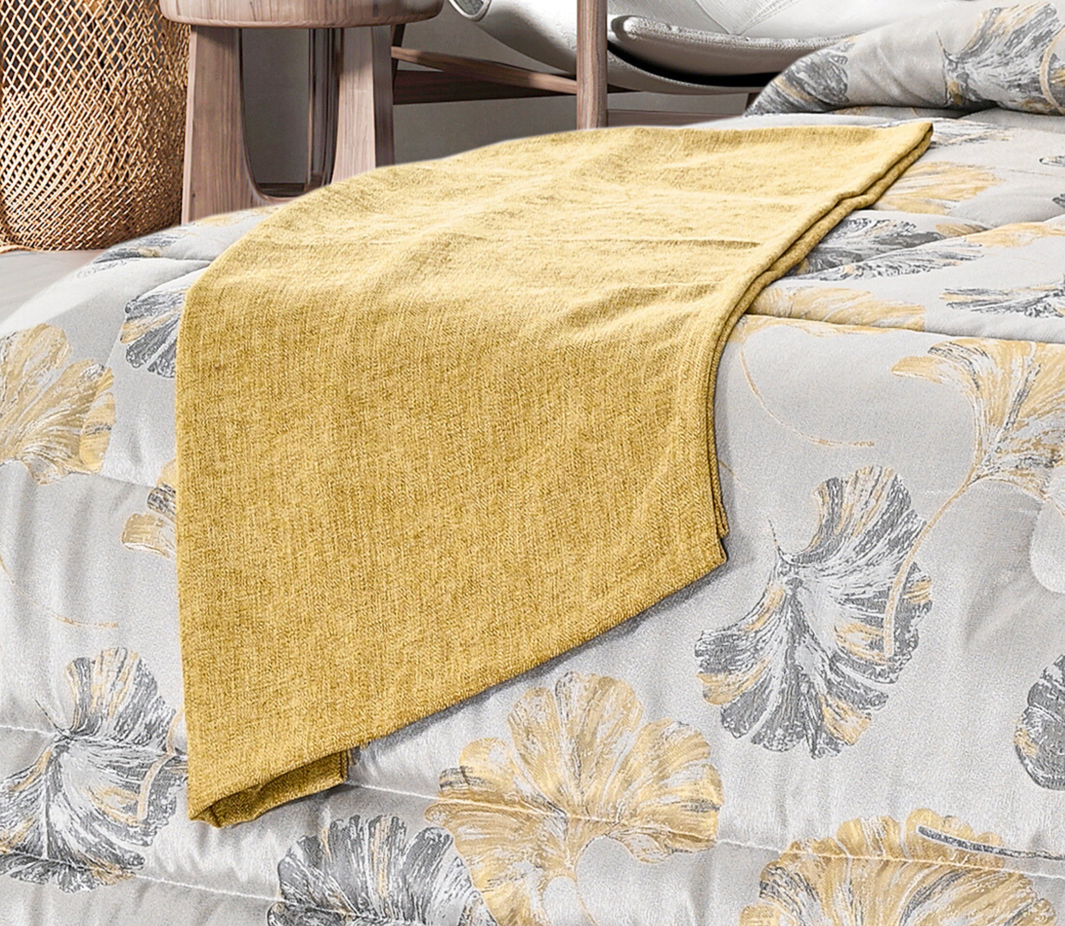 Bed Runner Altea Yellow