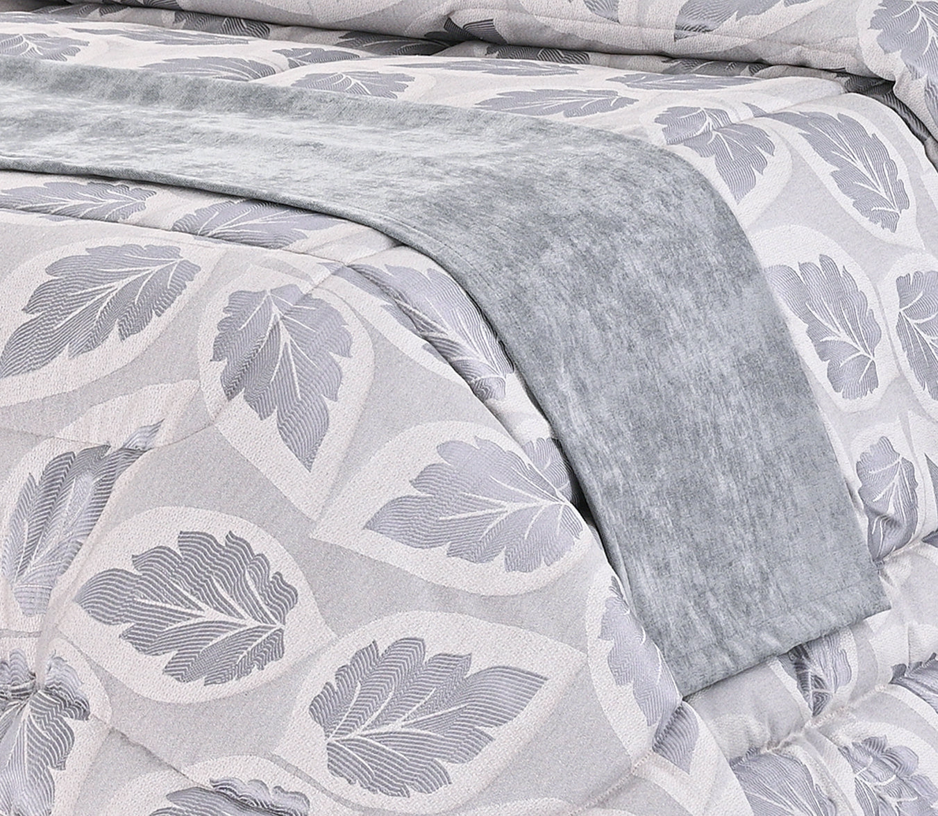 Bettläufer Sena Grau