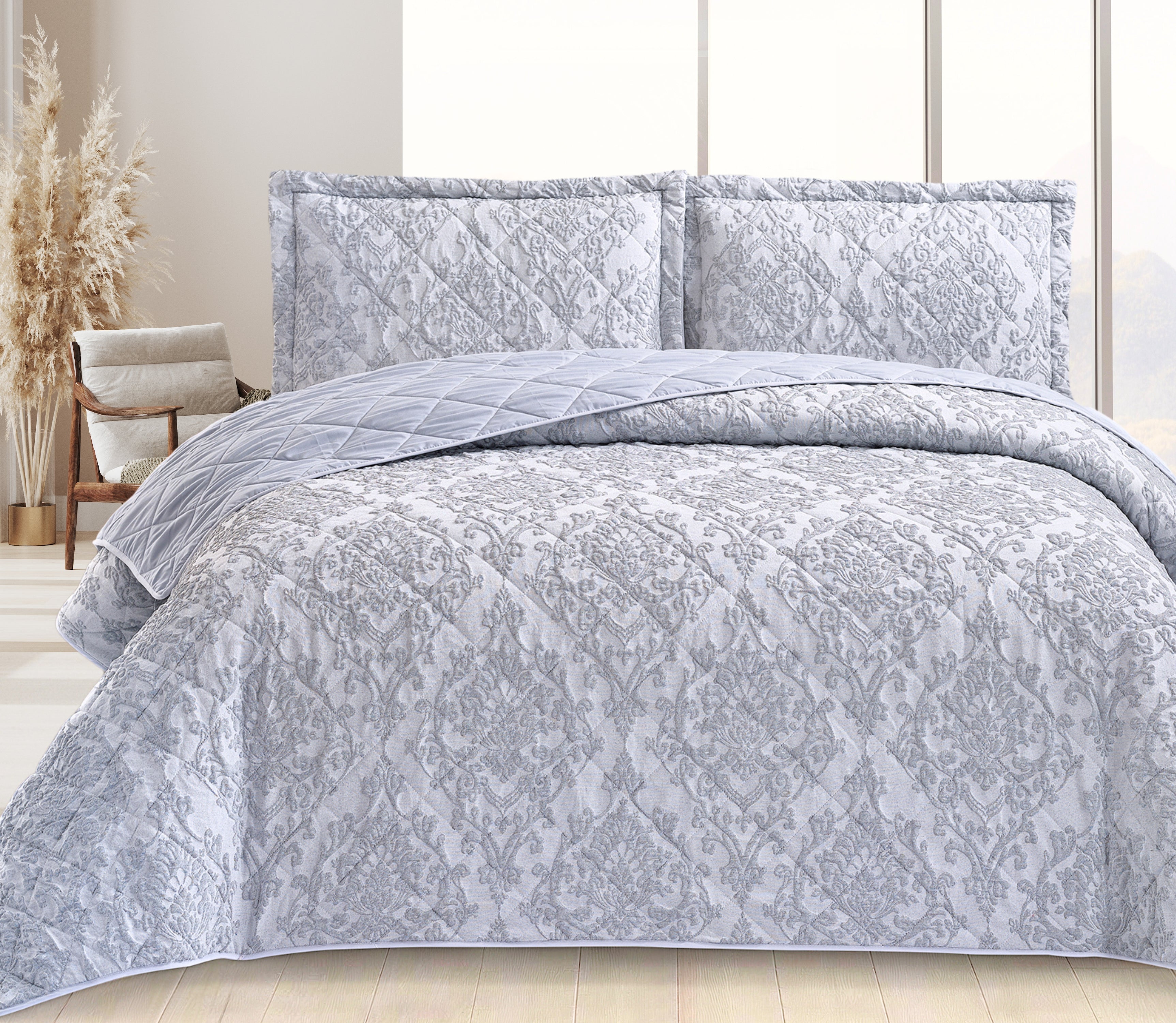 Bedspread Fenix Grey