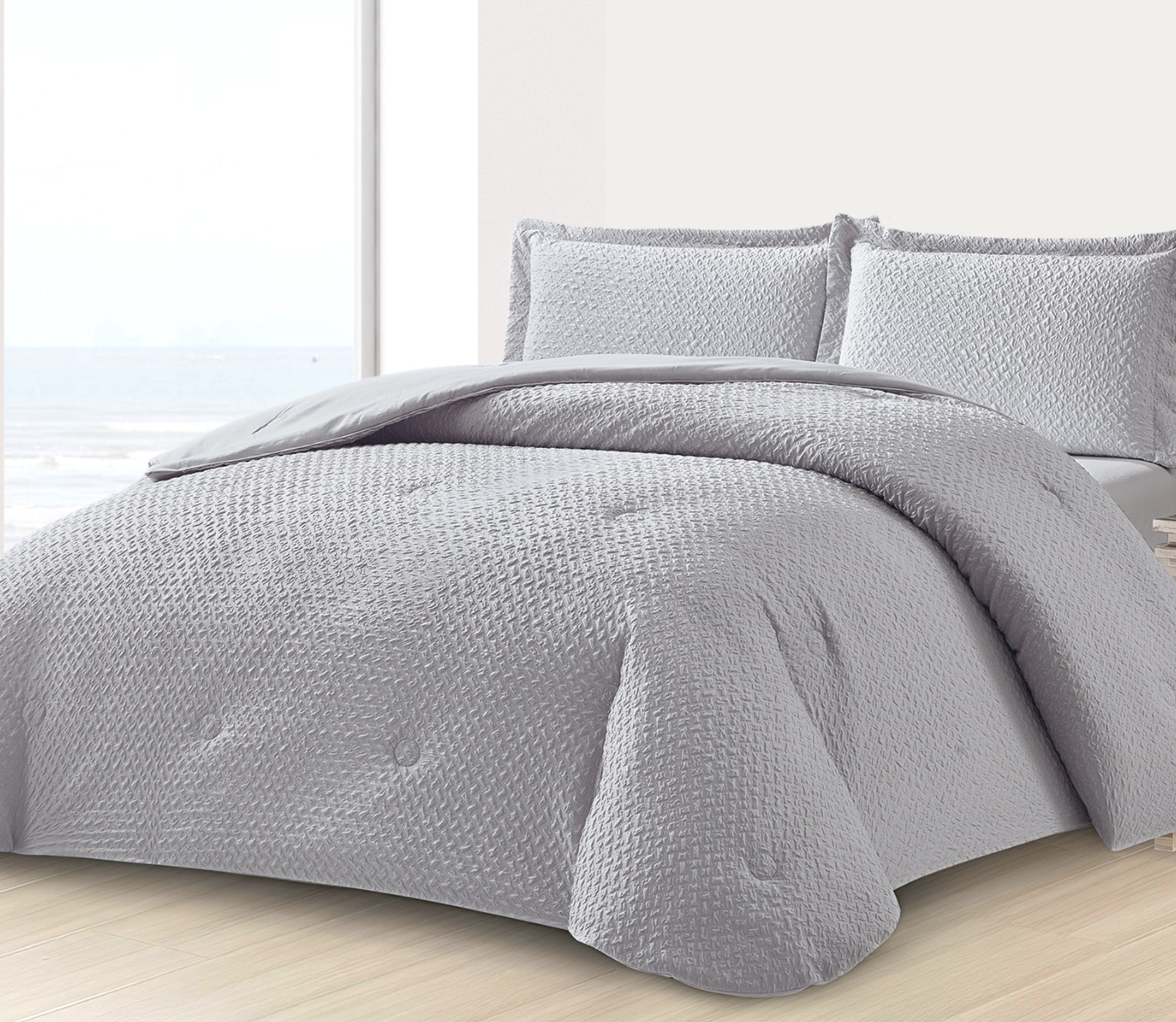 Couvre-lit Nidia Gris