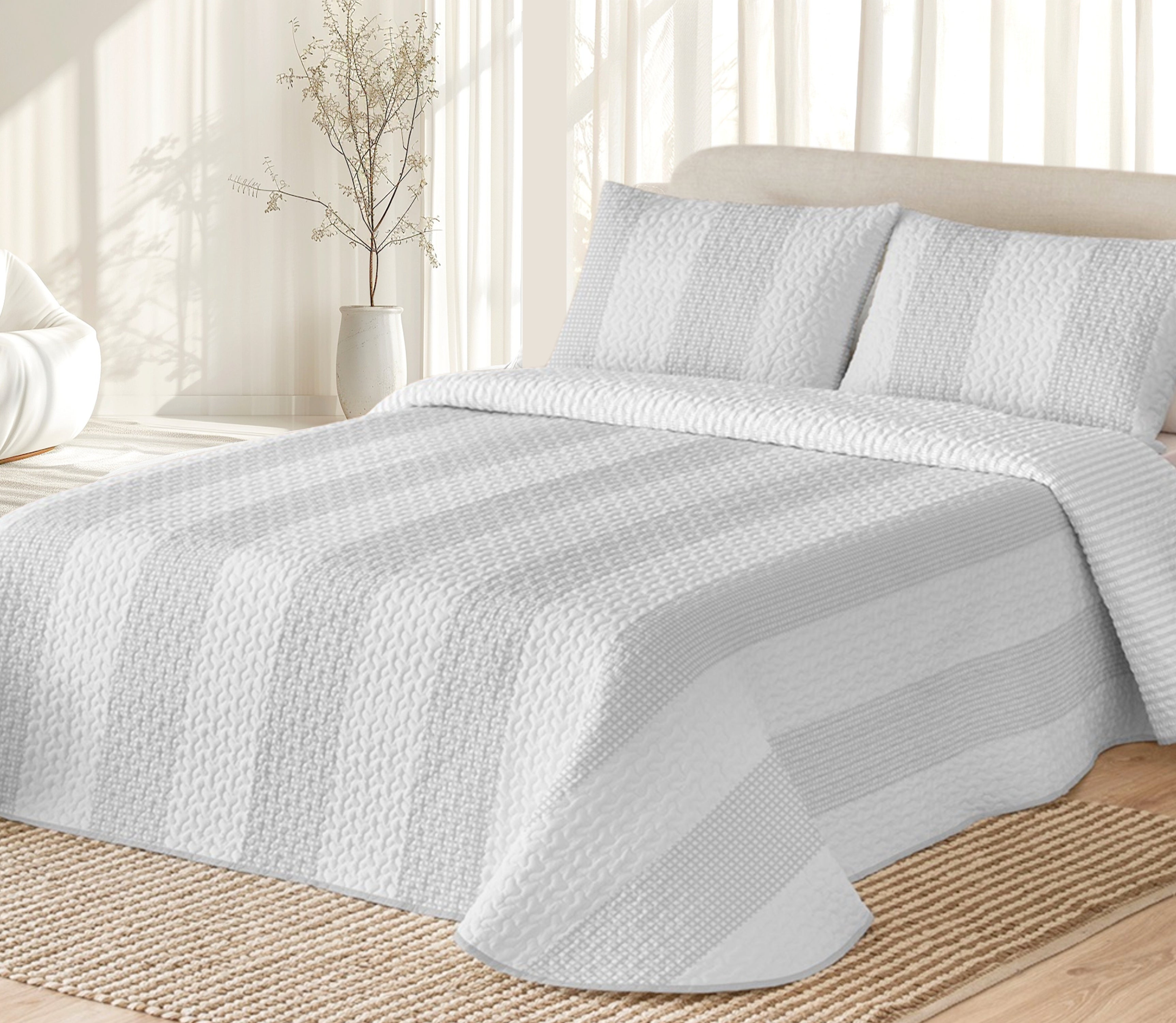 Bedspread Sofy Grey