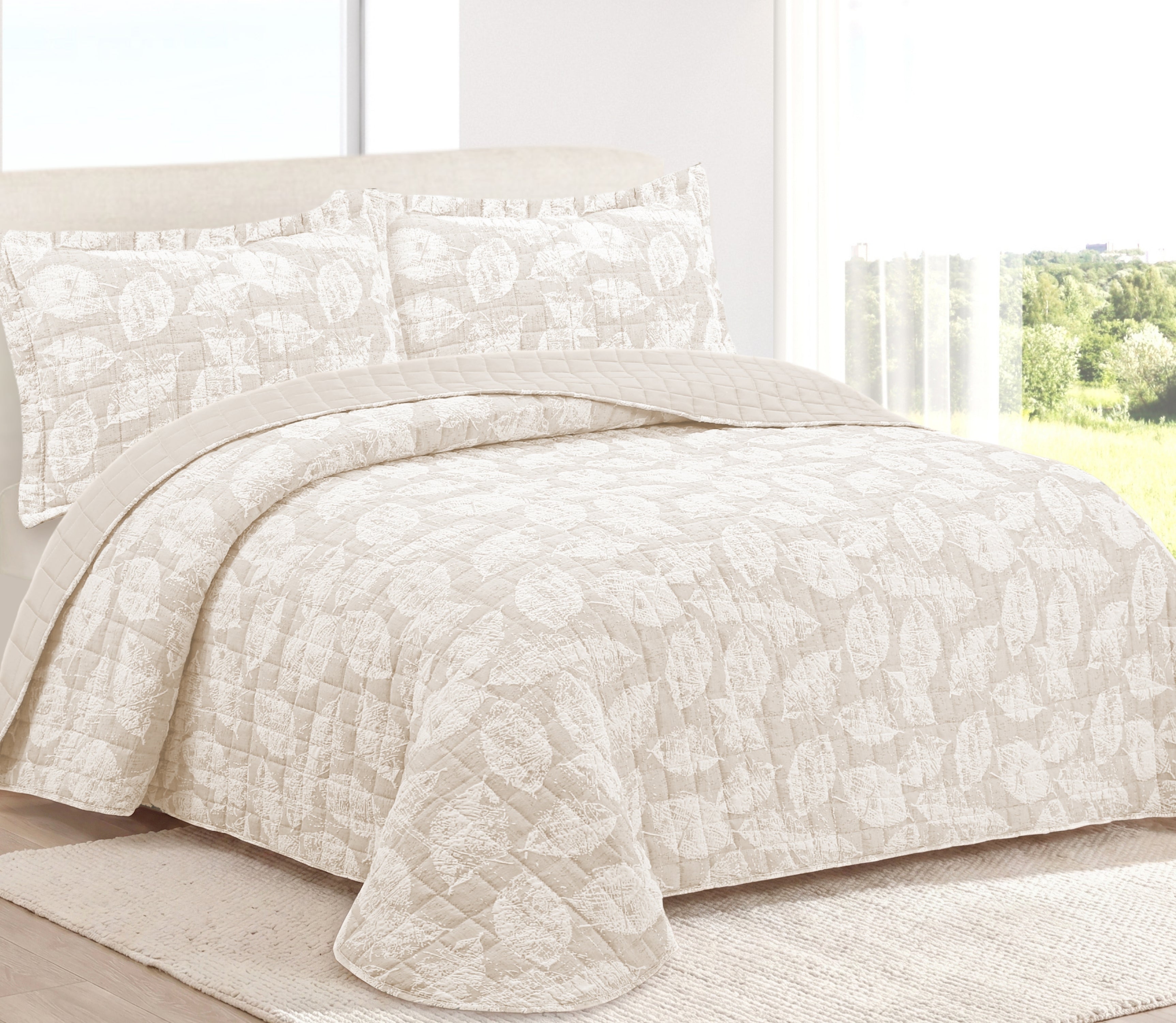 Couvre-lit Soli Beige