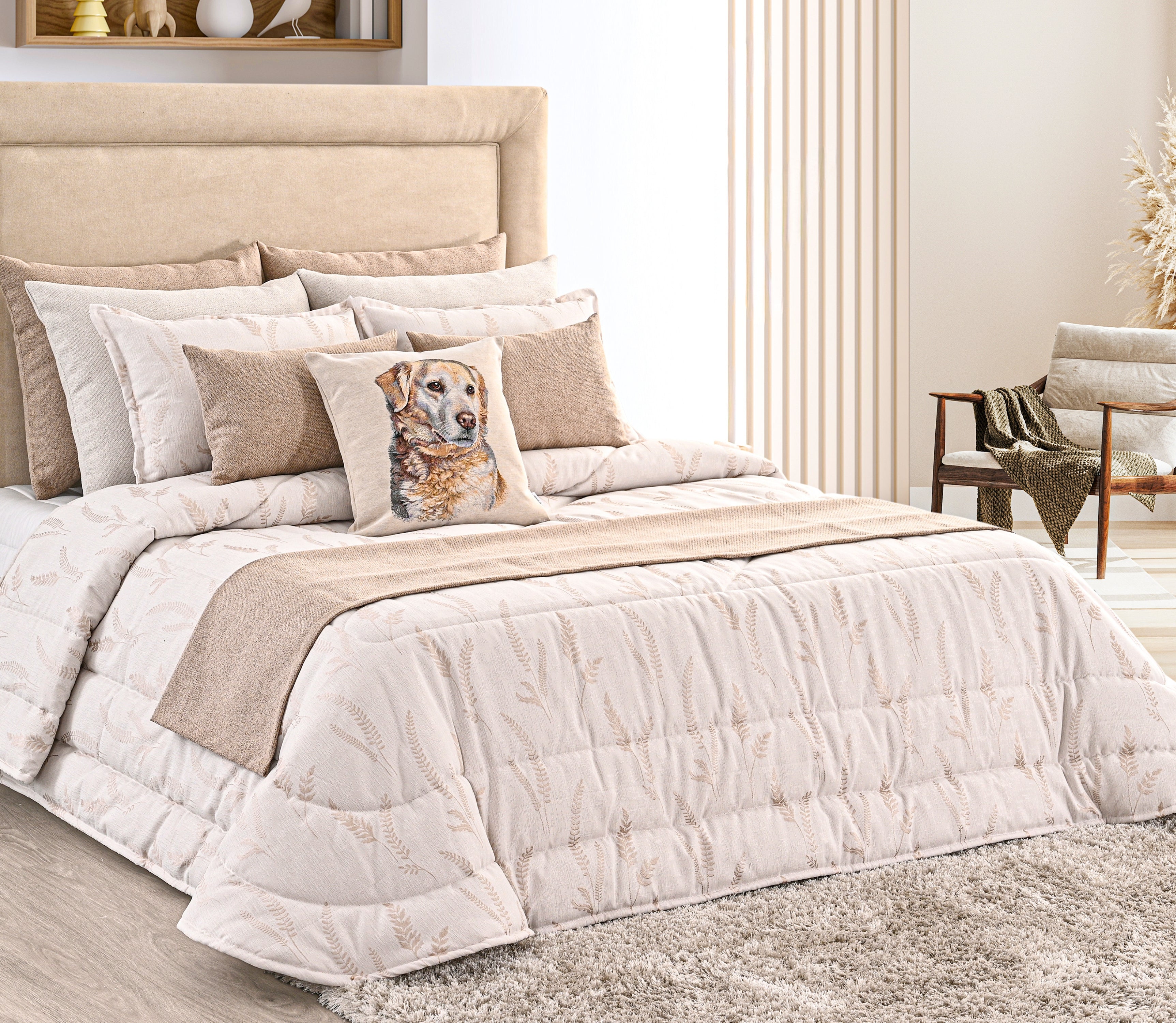 Tagesdecke Elba Beige