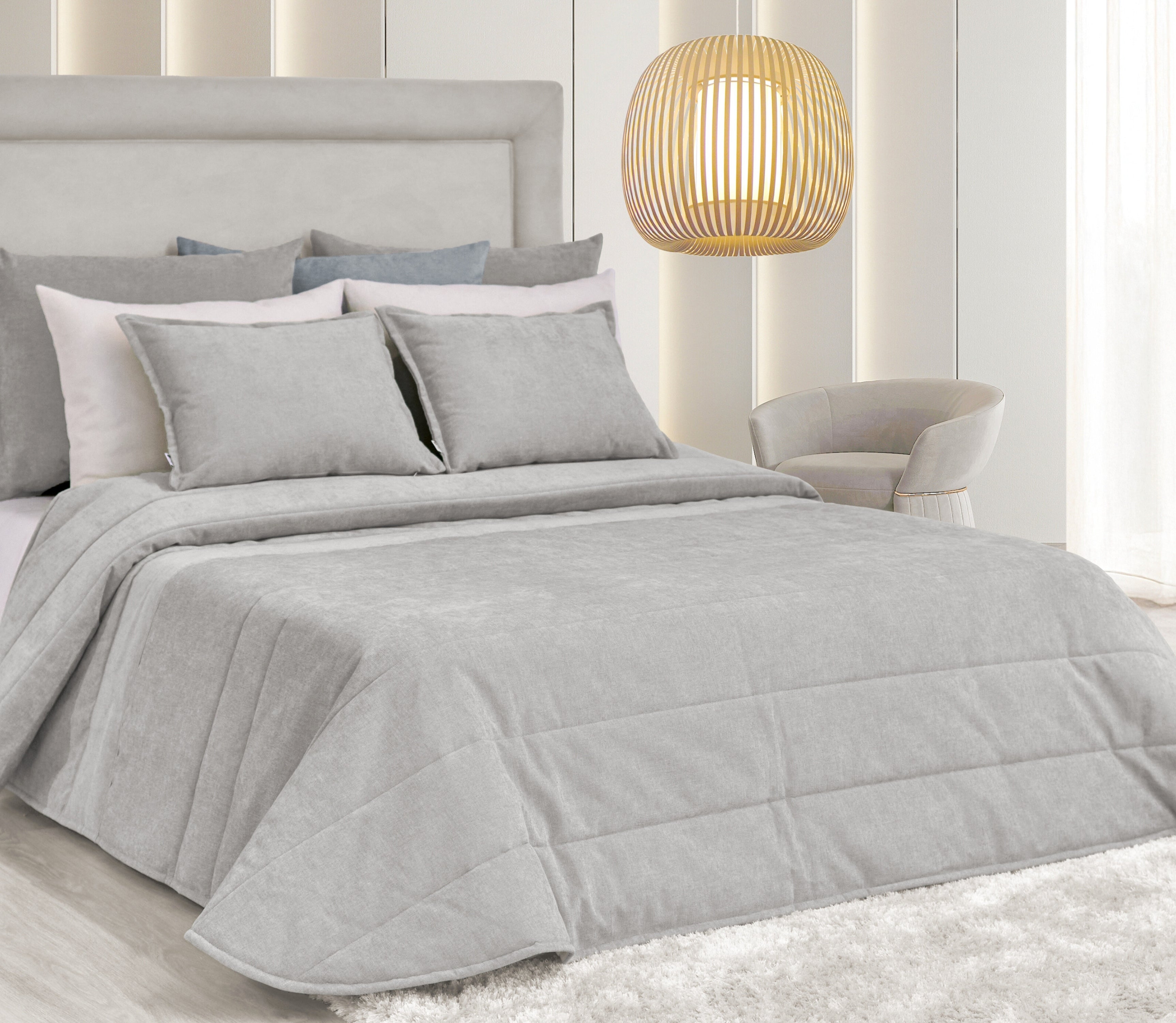 Bedspread Sena Grey