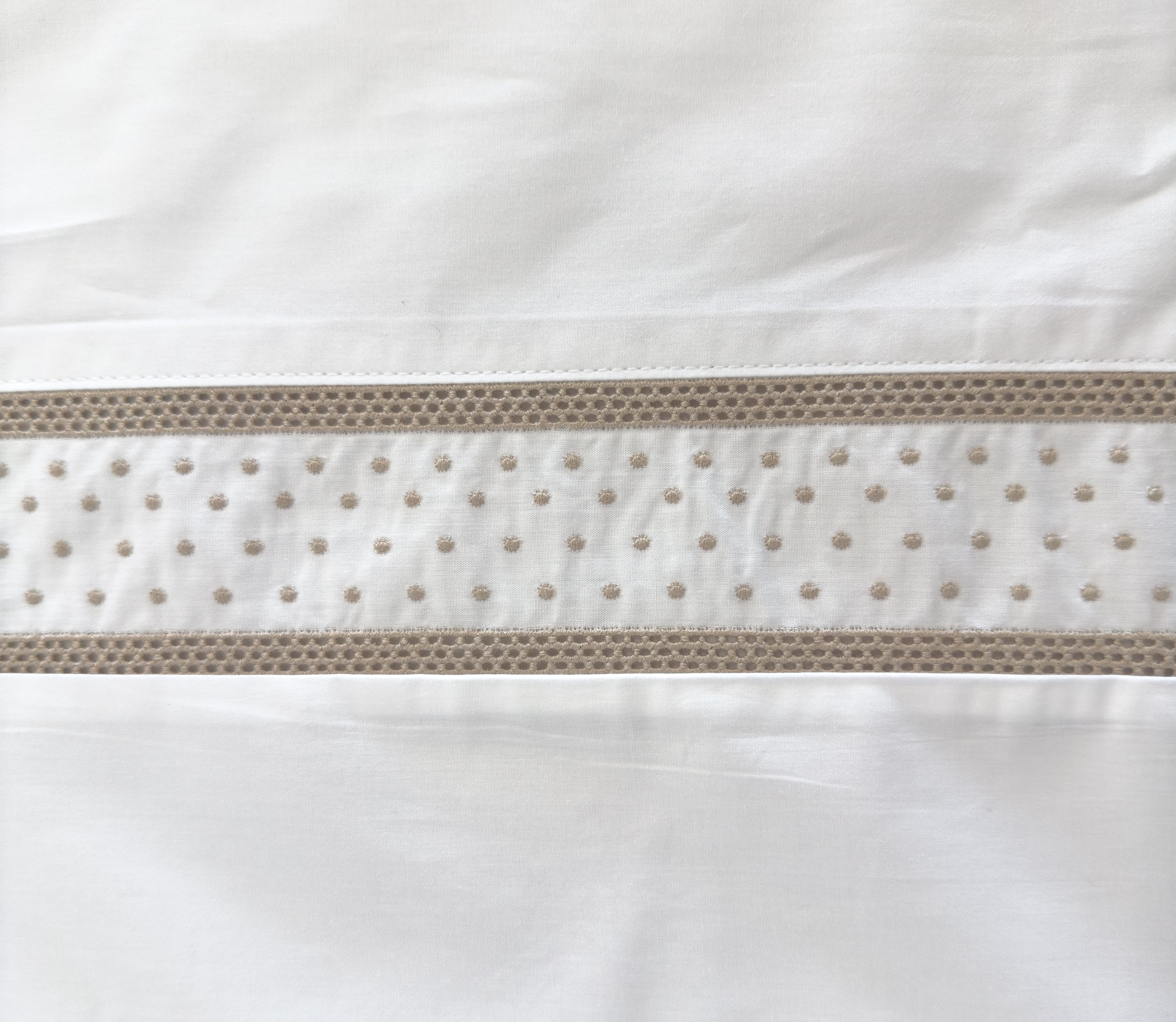Percale Sheet Set Velan Beige