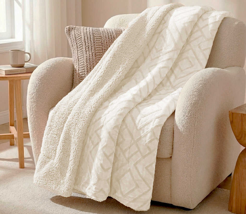 Sherpa-Decke Rubi Perle