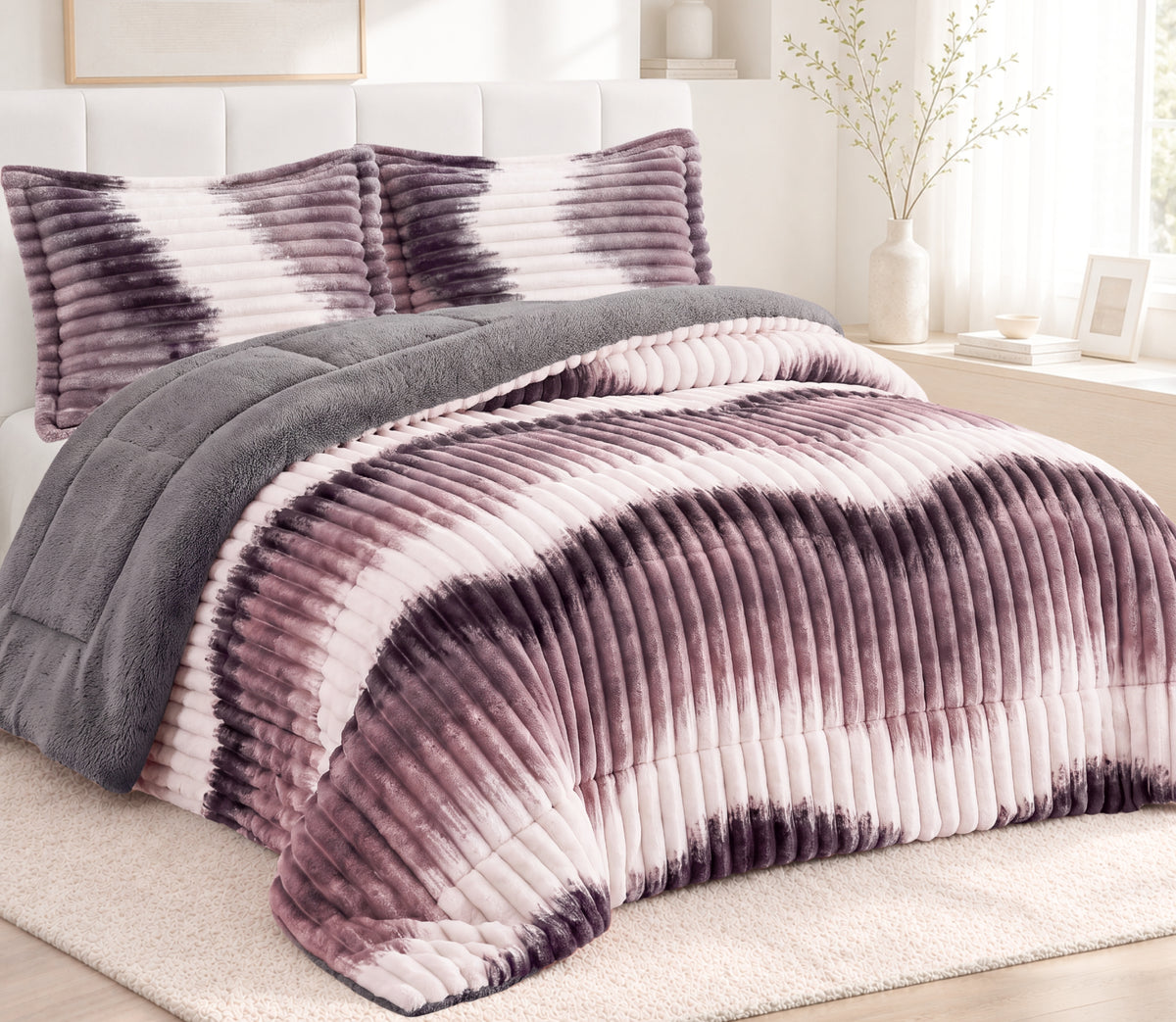 Trapunta in Sherpa Niara Grigio
