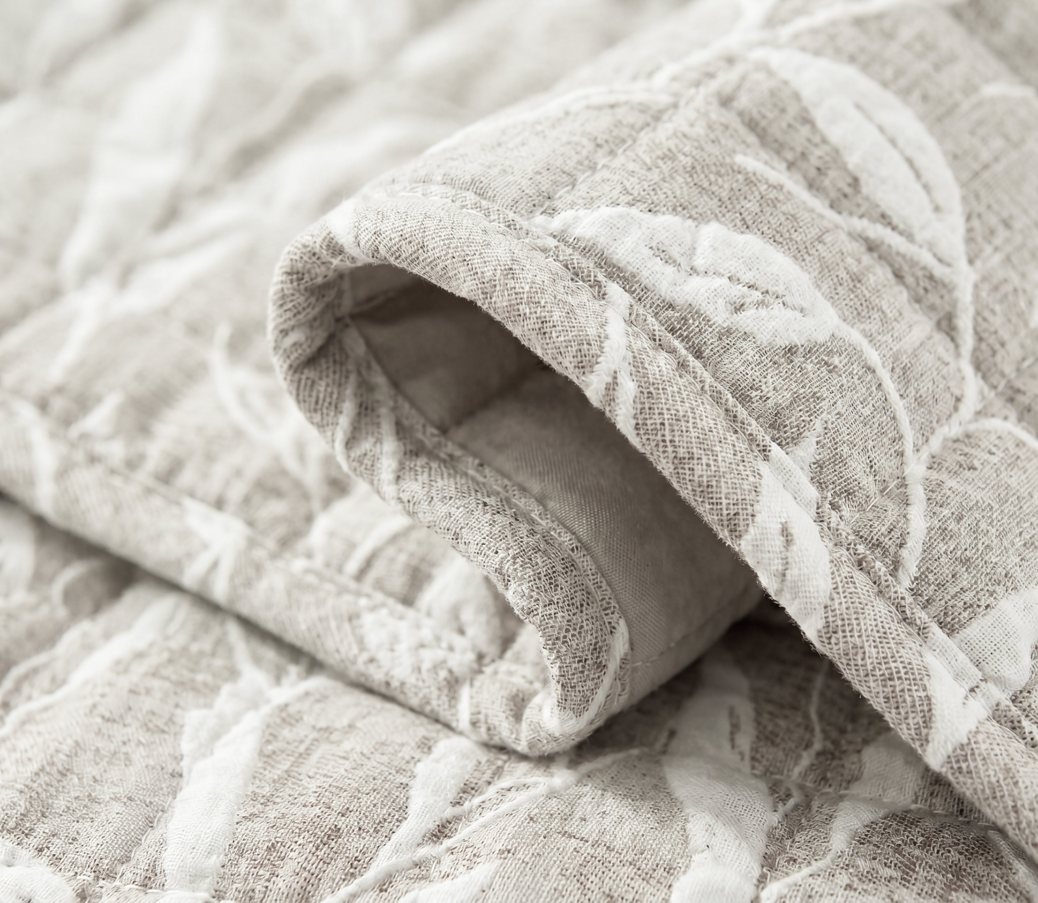 Bedspread Liane Taupe
