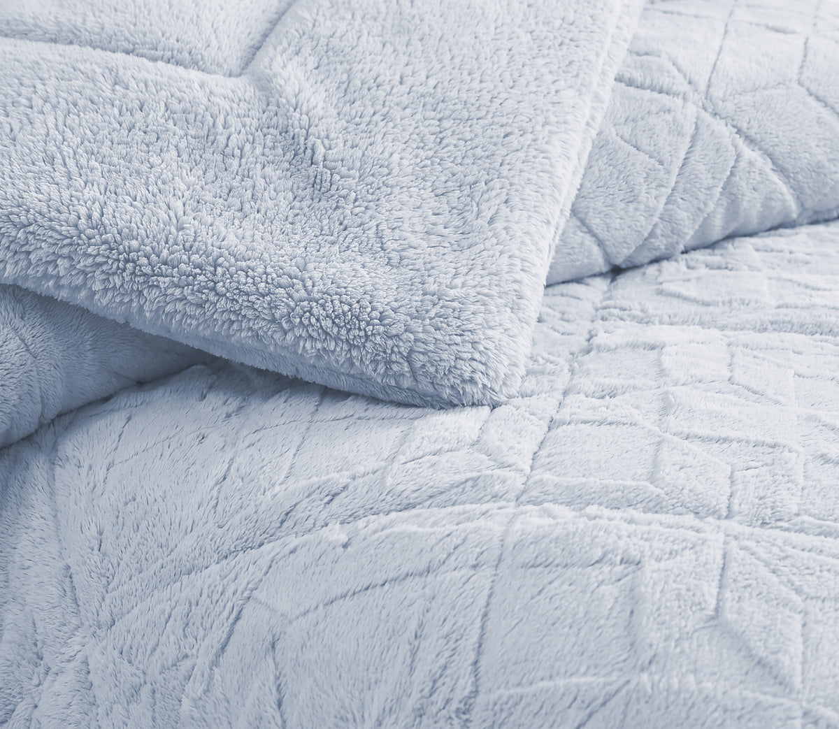 Couvre-lit Sherpa Fenix Bleu