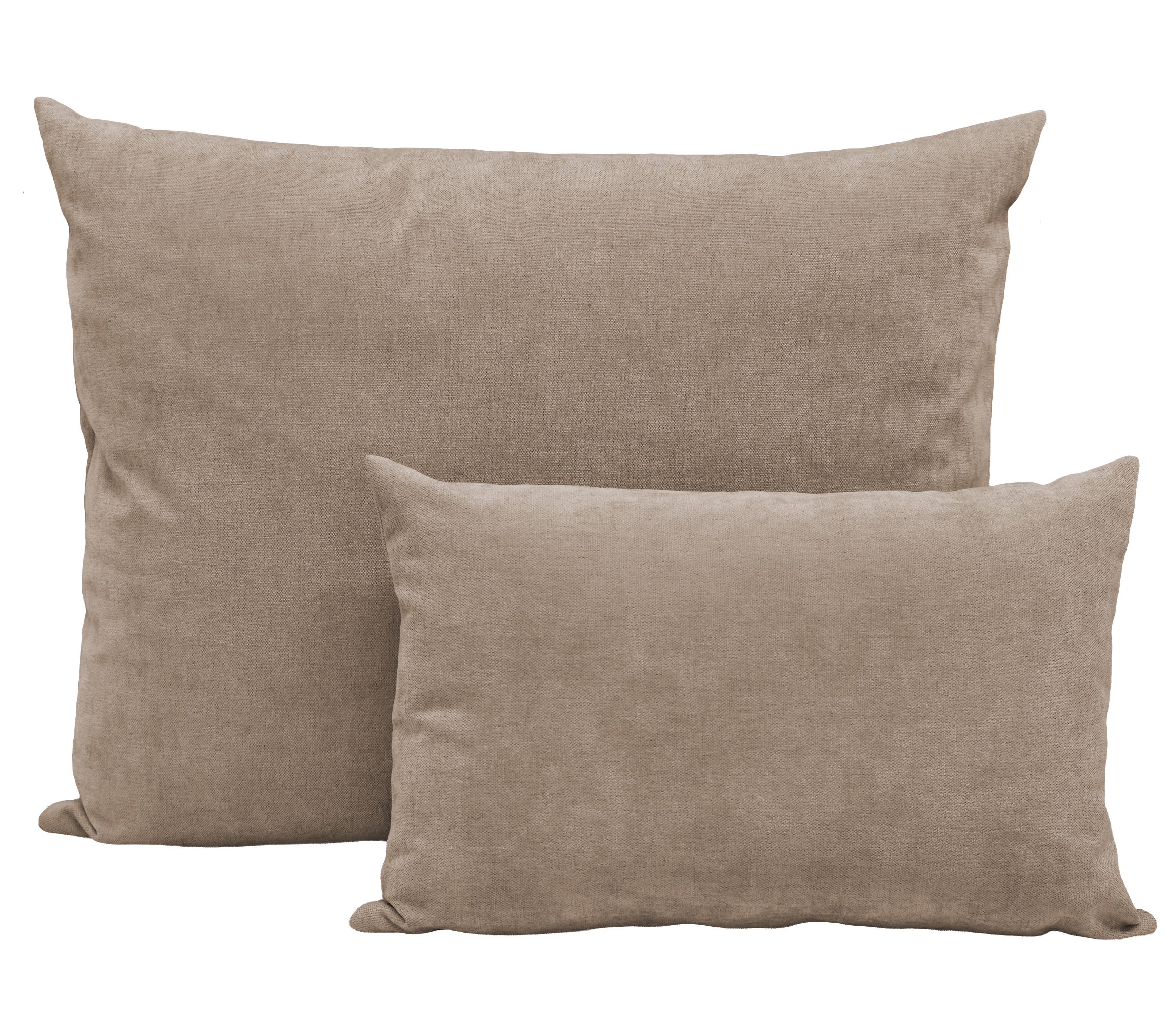 Coussin Jacquard Sena Beige Foncé