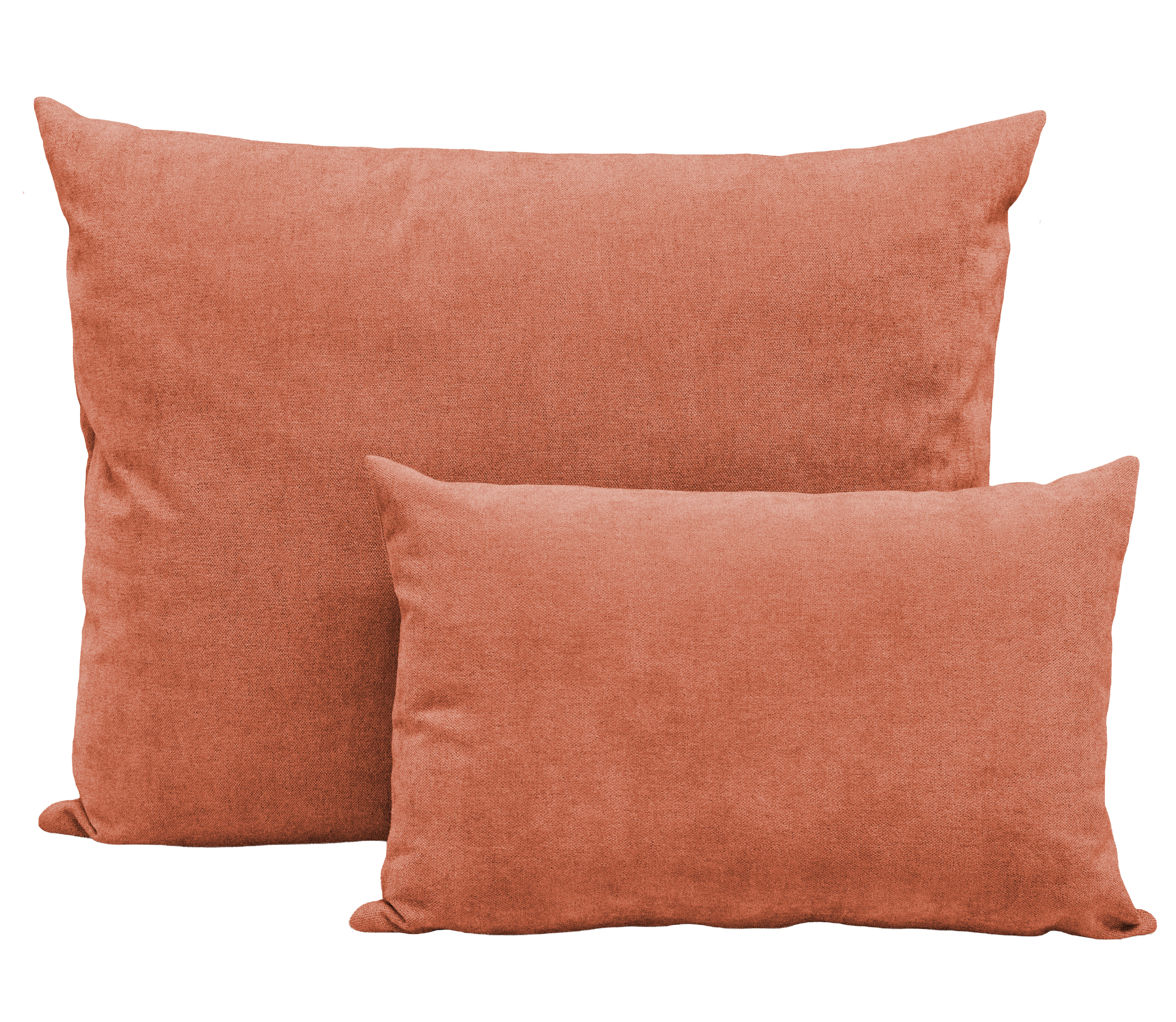 Coussin Jacquard Sena Saumon