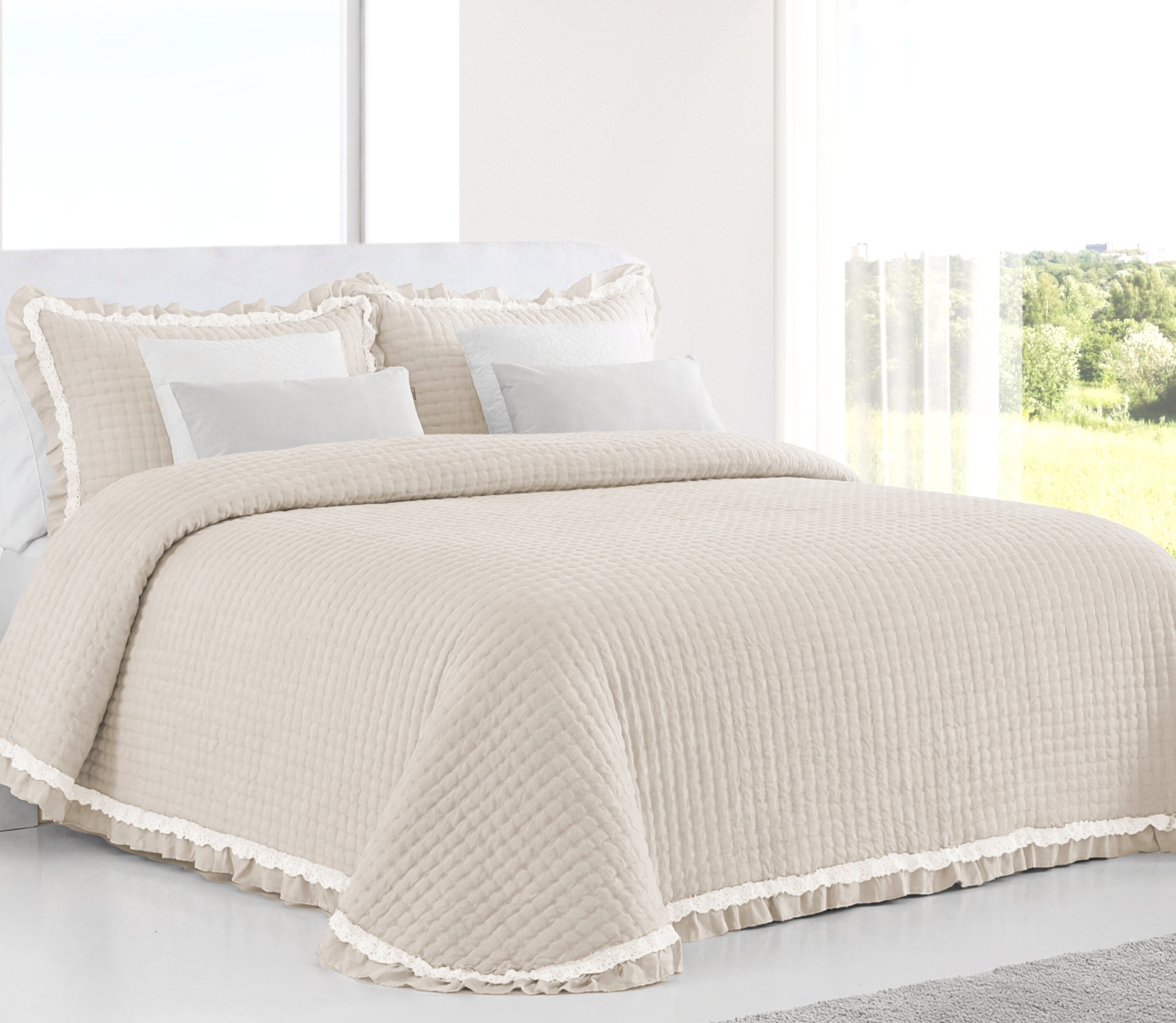 Ruffled Bedspreads