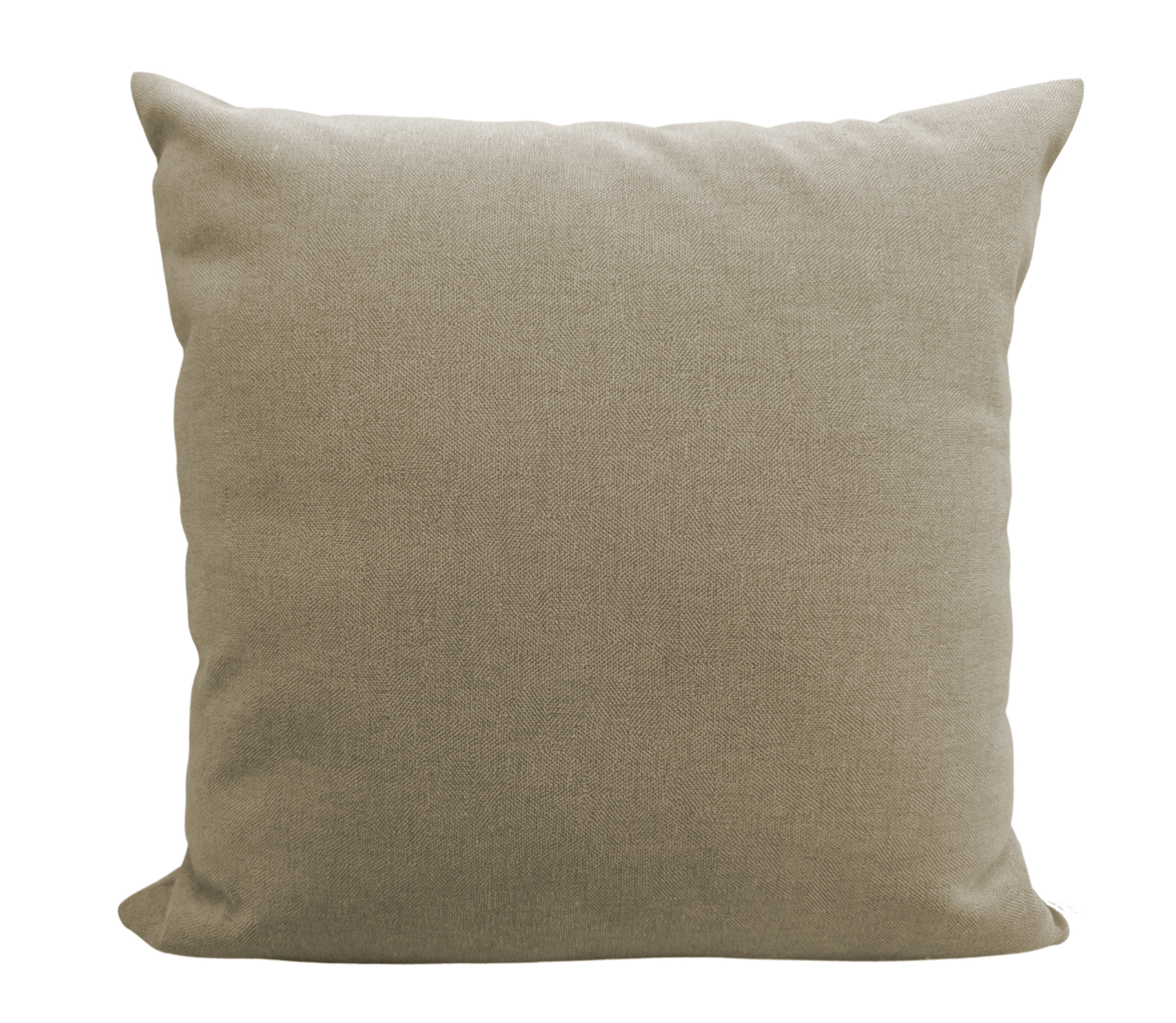 Coussin Velours Douro Beige Foncé