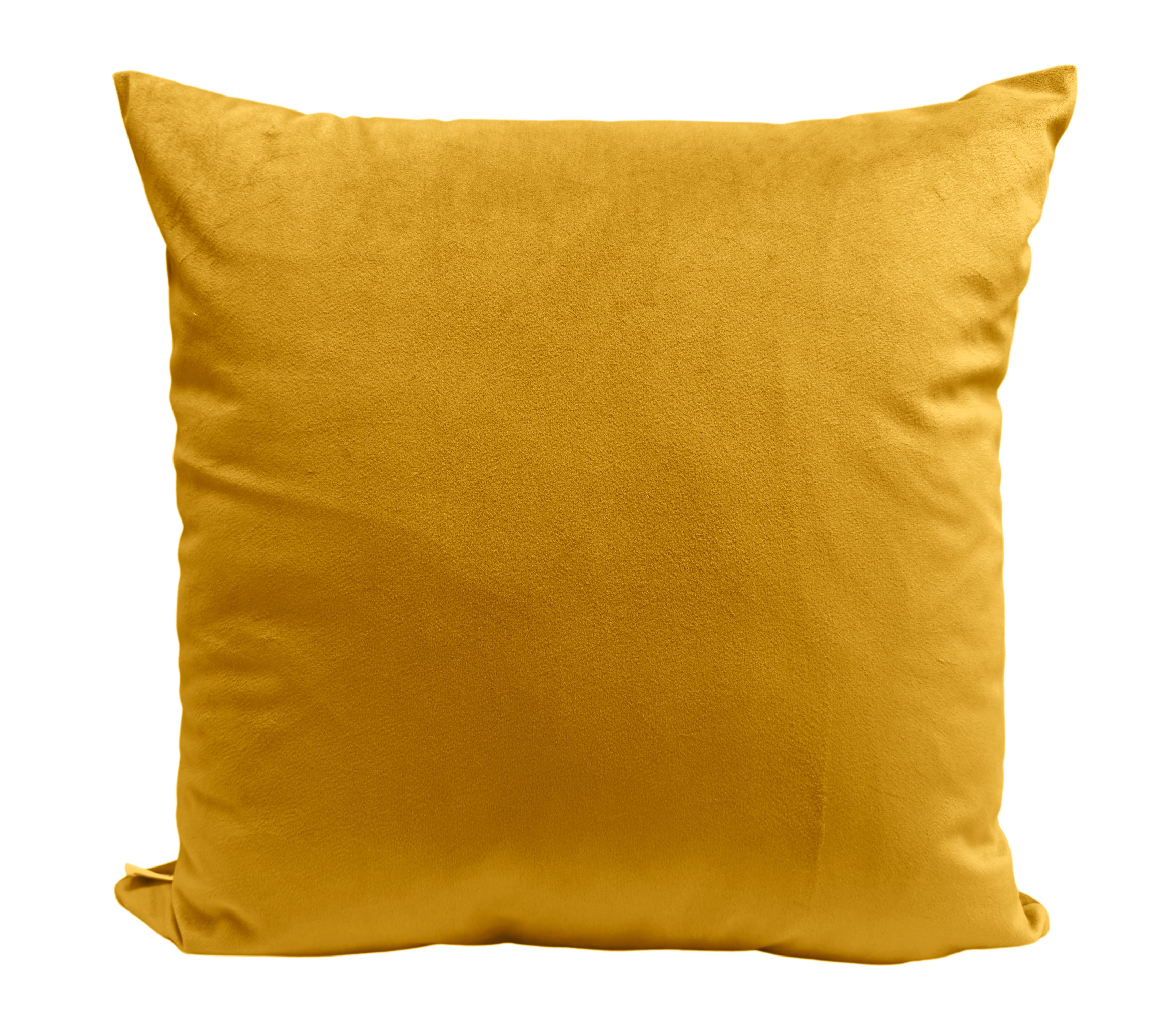 Velvet Cushion Isa Yellow