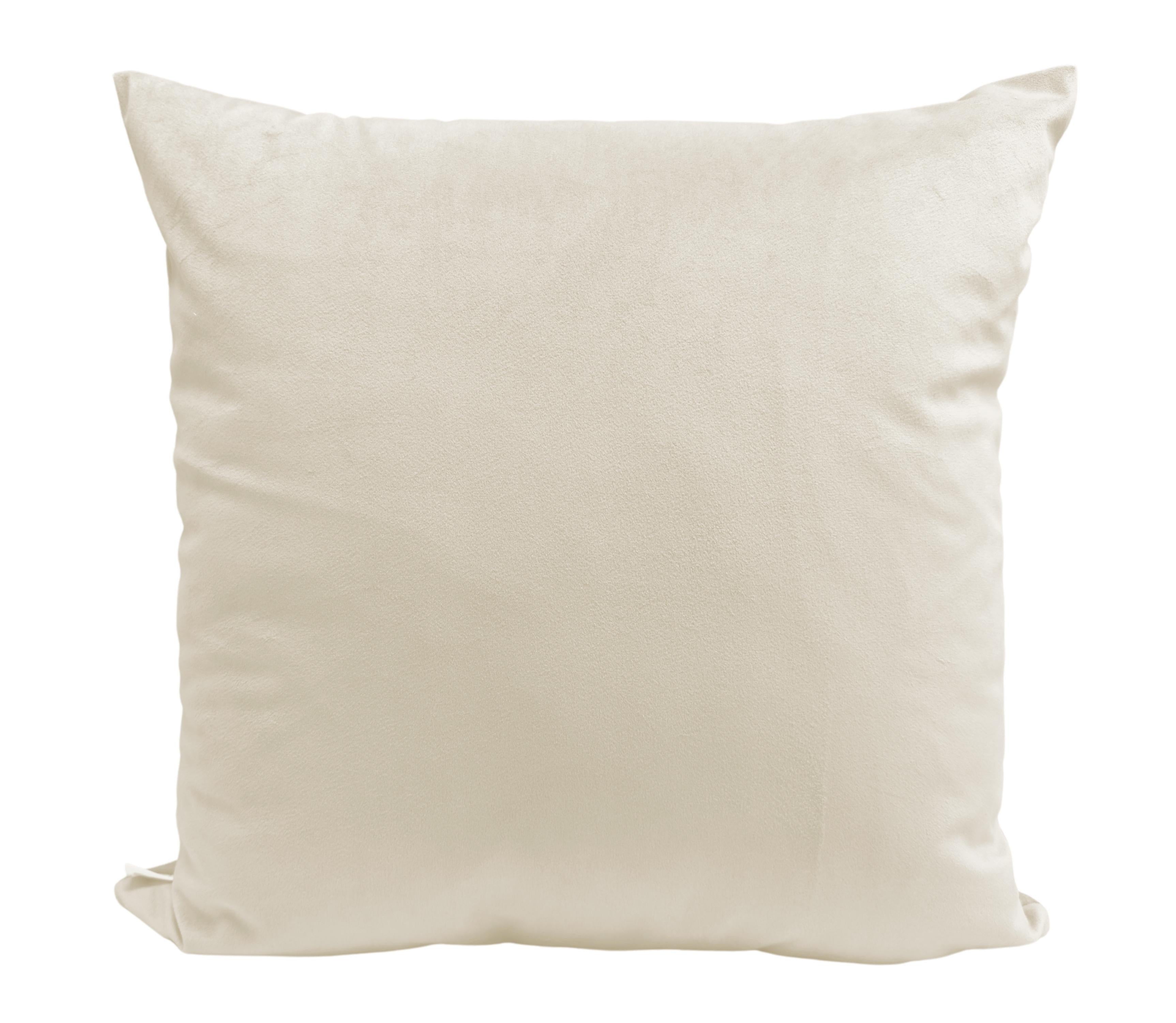 Velvet Cushion Isa Beige