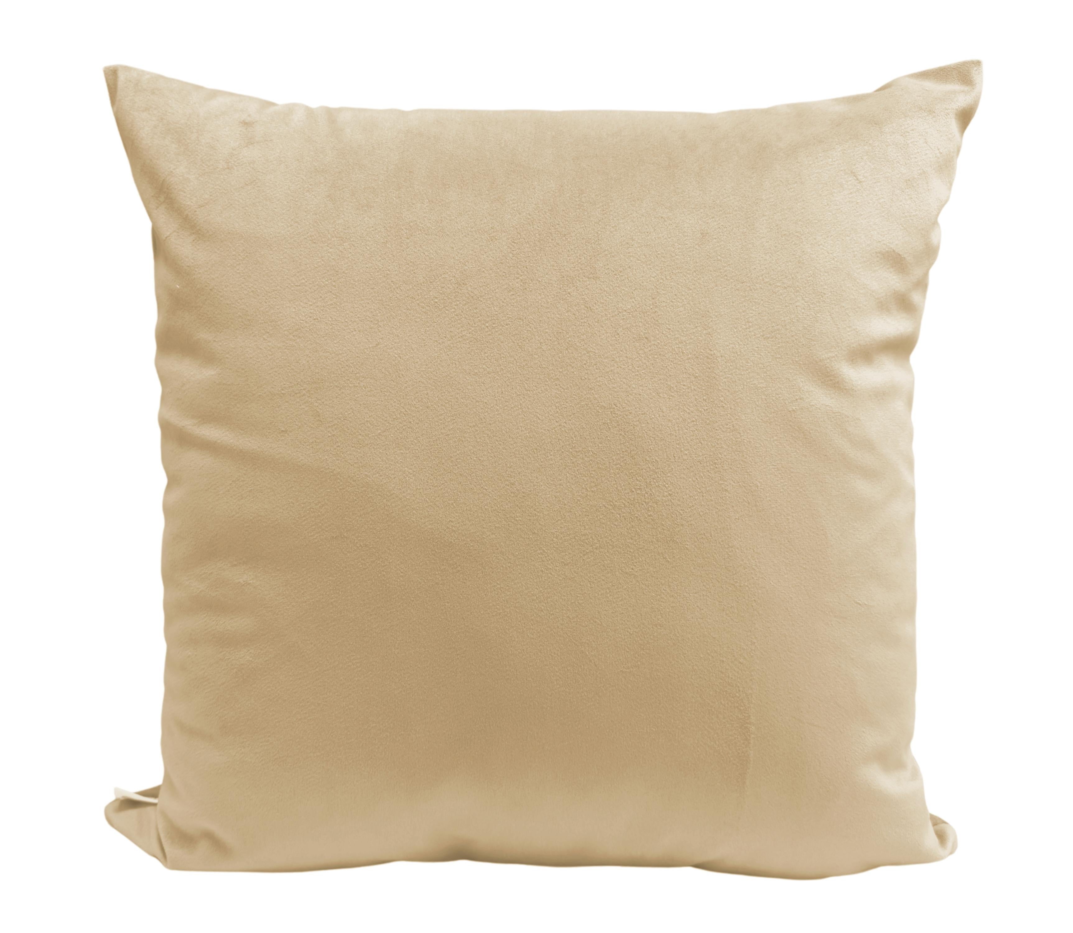 Velvet Cushion Isa Camel