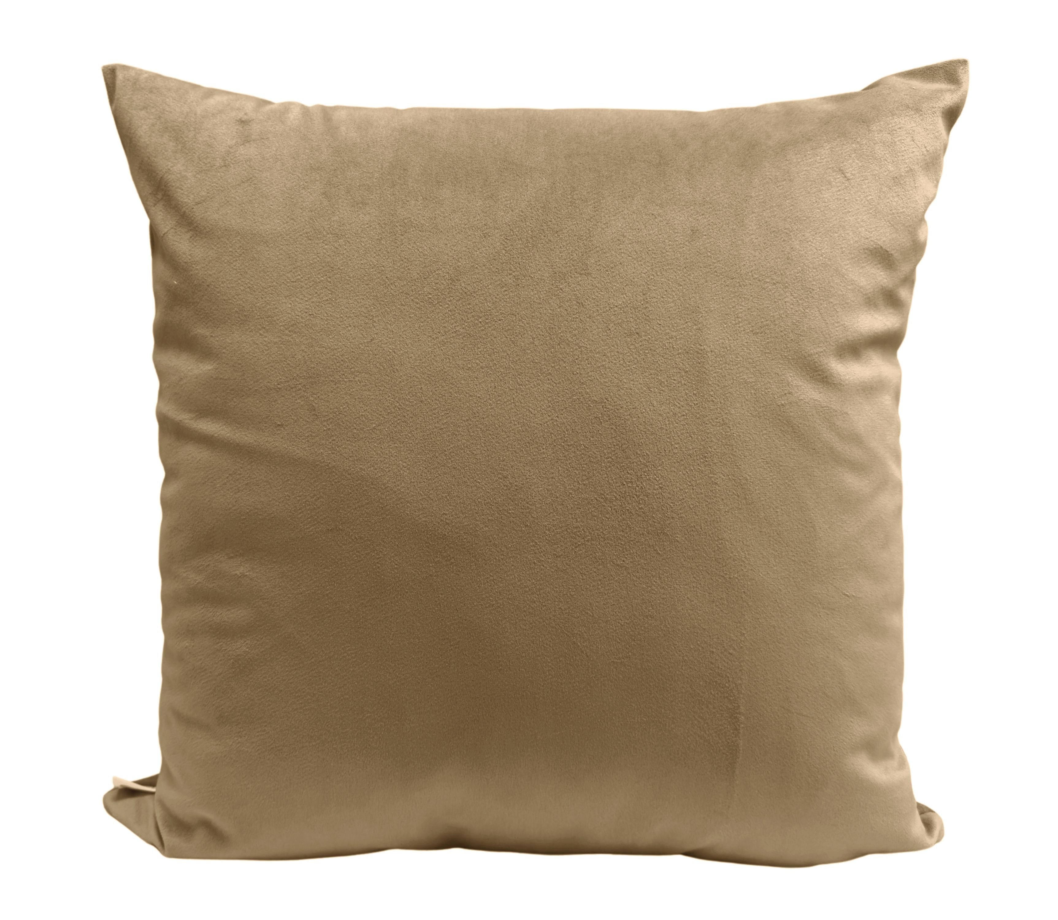 Coussin Velours Isa Marron