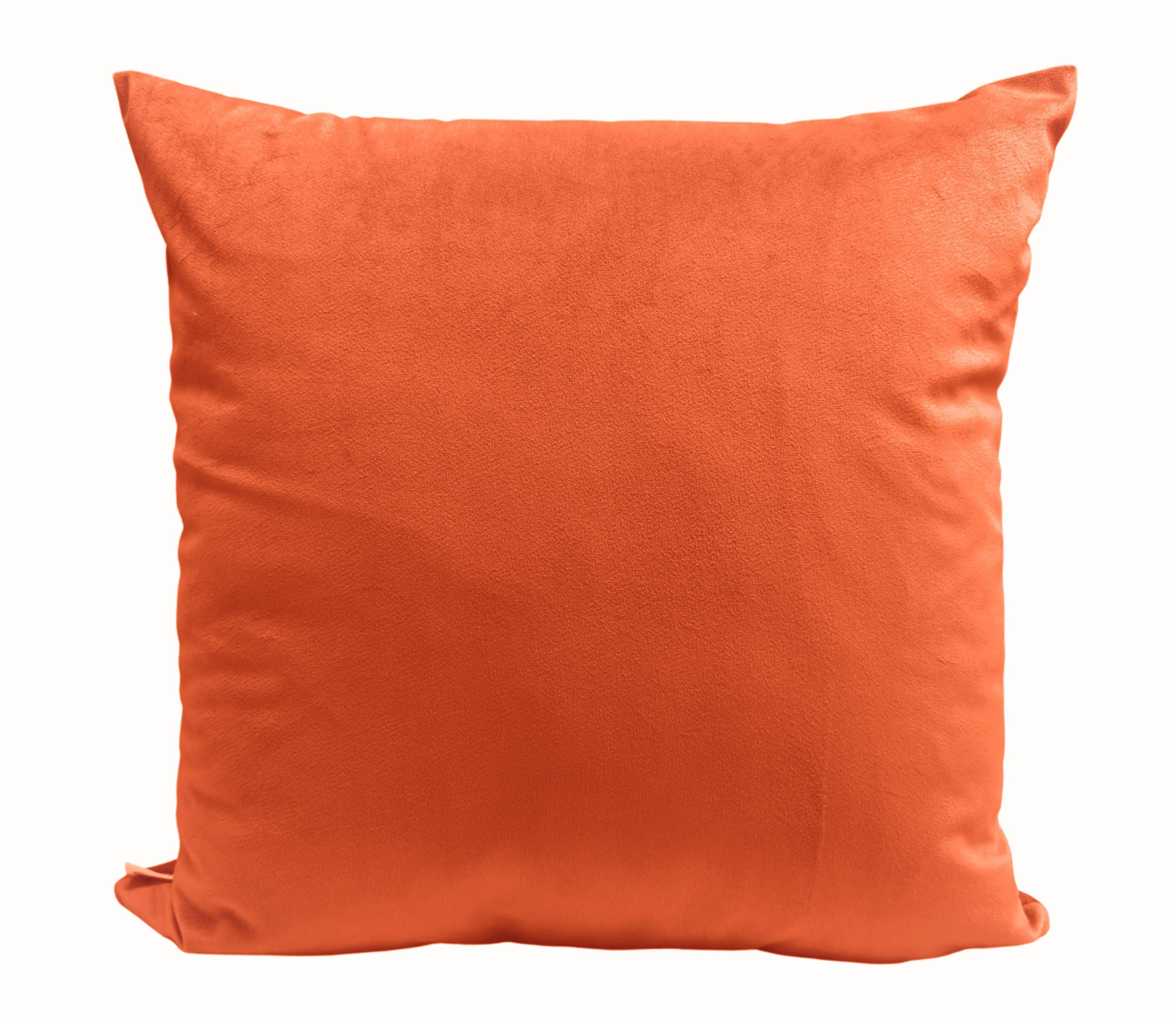 Coussin Velours Isa Orange