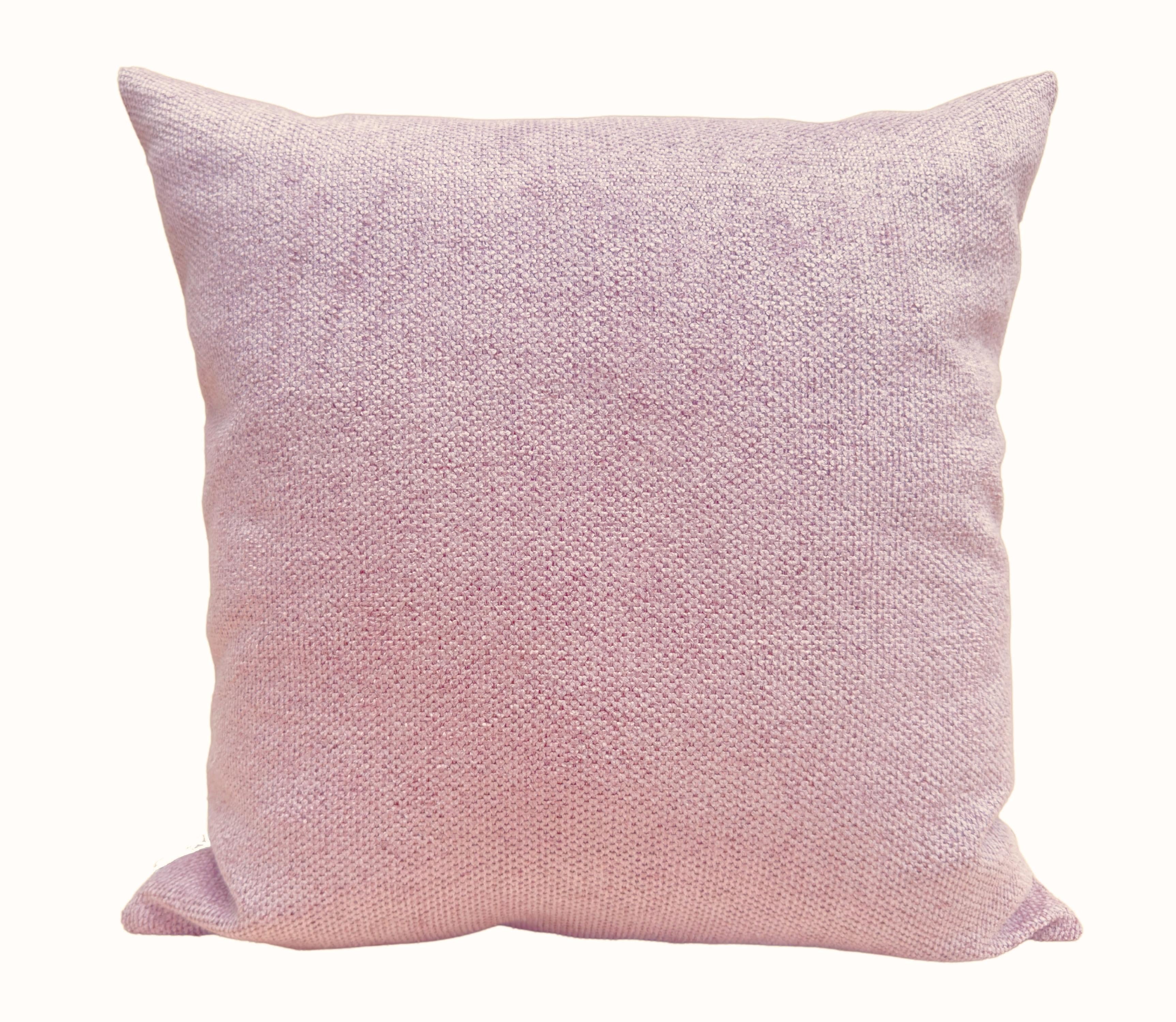 Coussin Jacquard Rio Rose Foncé