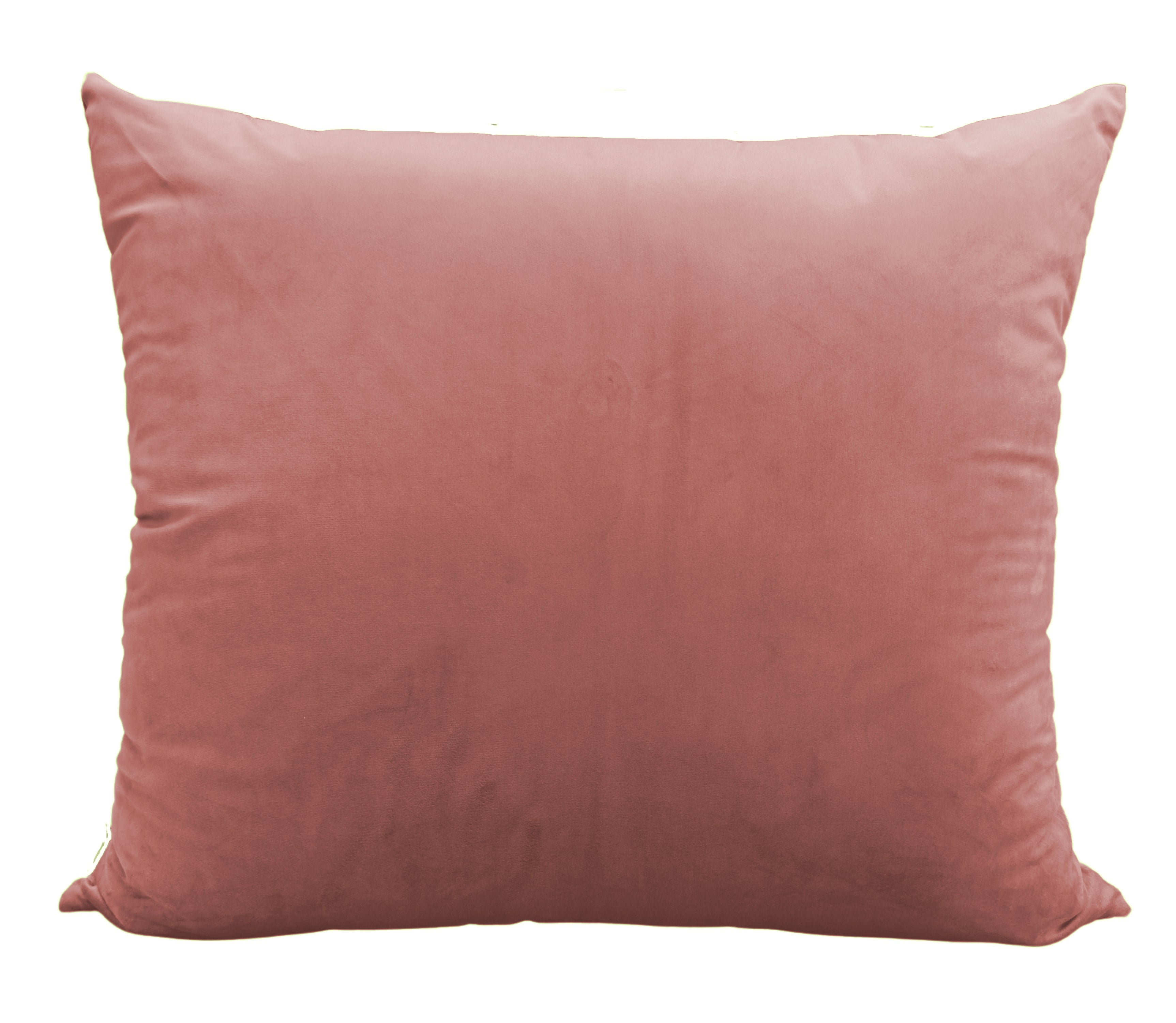 Großes Kissen Isa Dunkelrosa (55x70 cm)