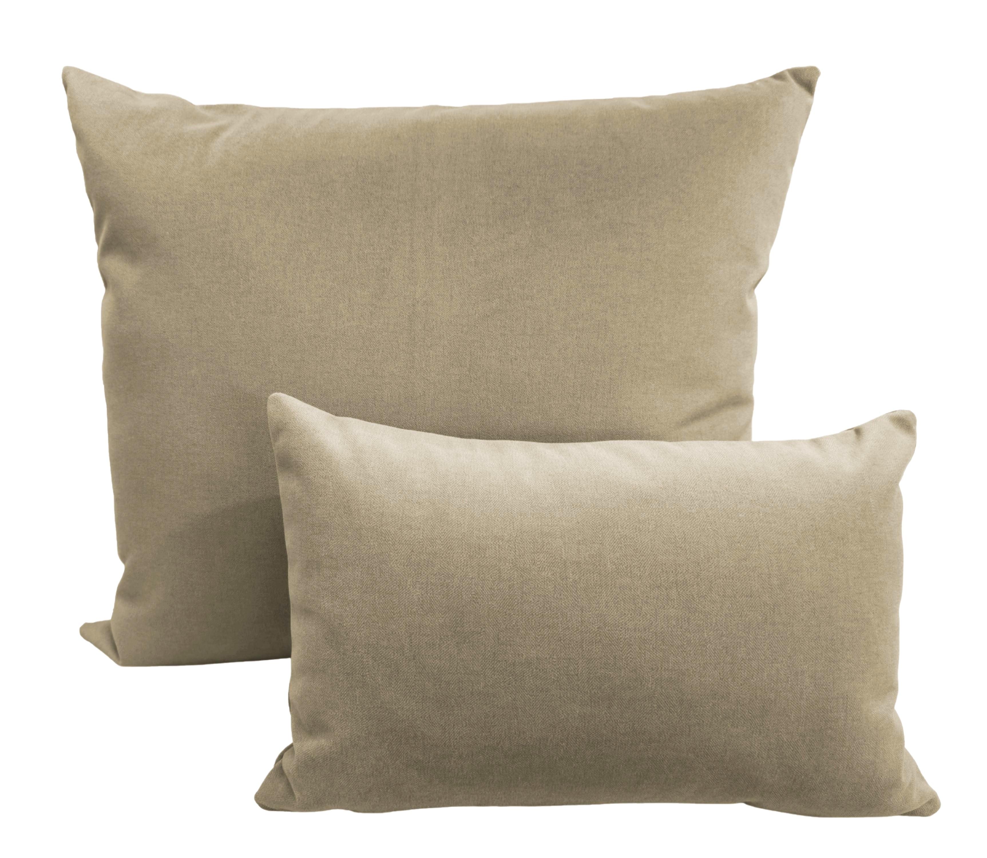 Coussin Velours Douro Beige