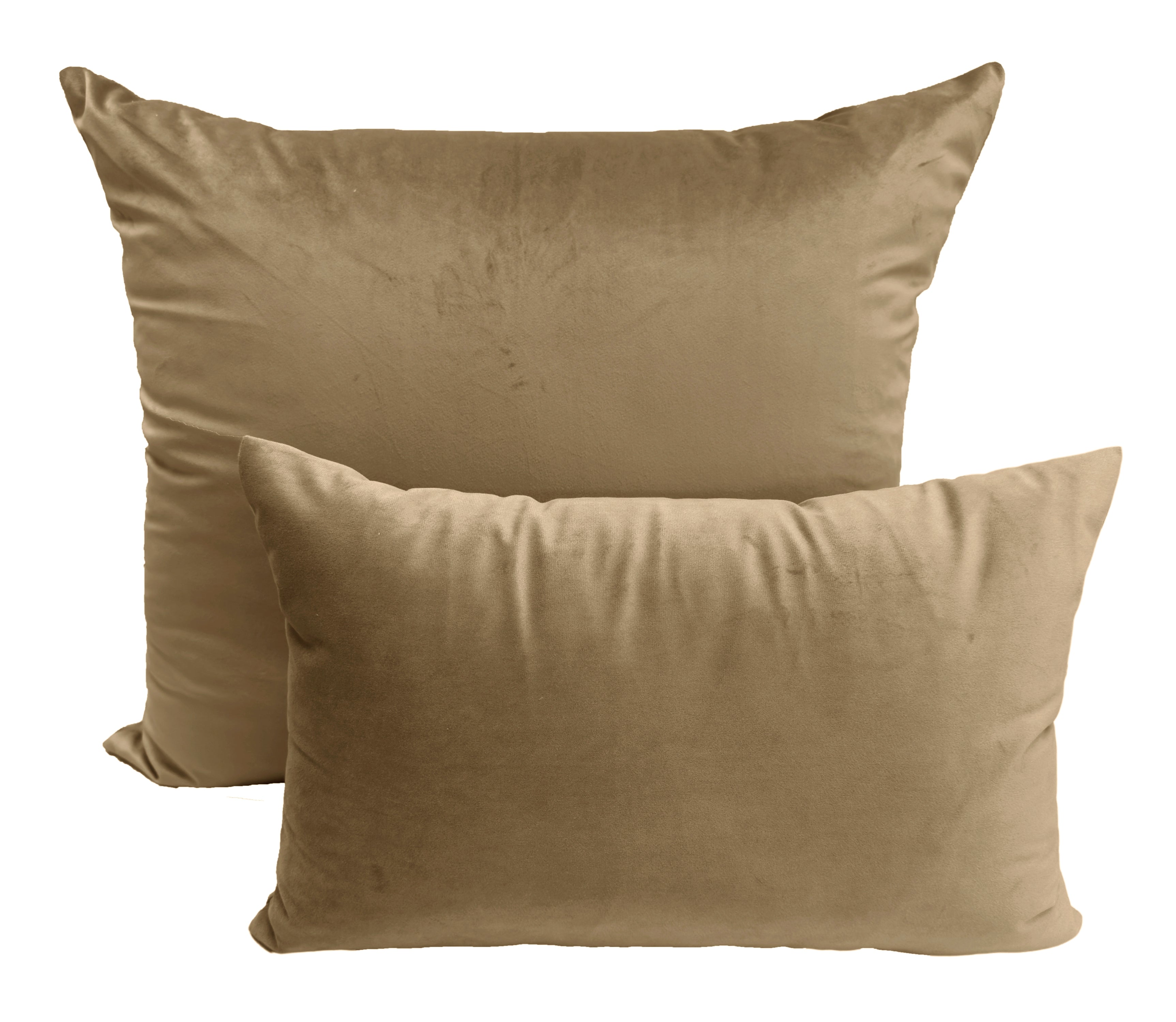 Velvet Cushion Isa Brown