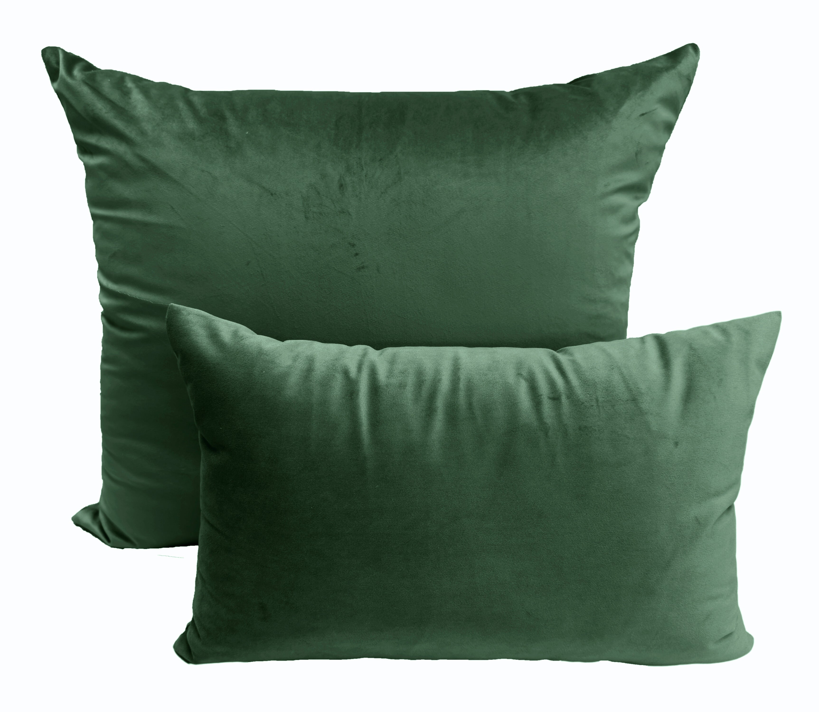 Velvet Cushion Isa Dark Green