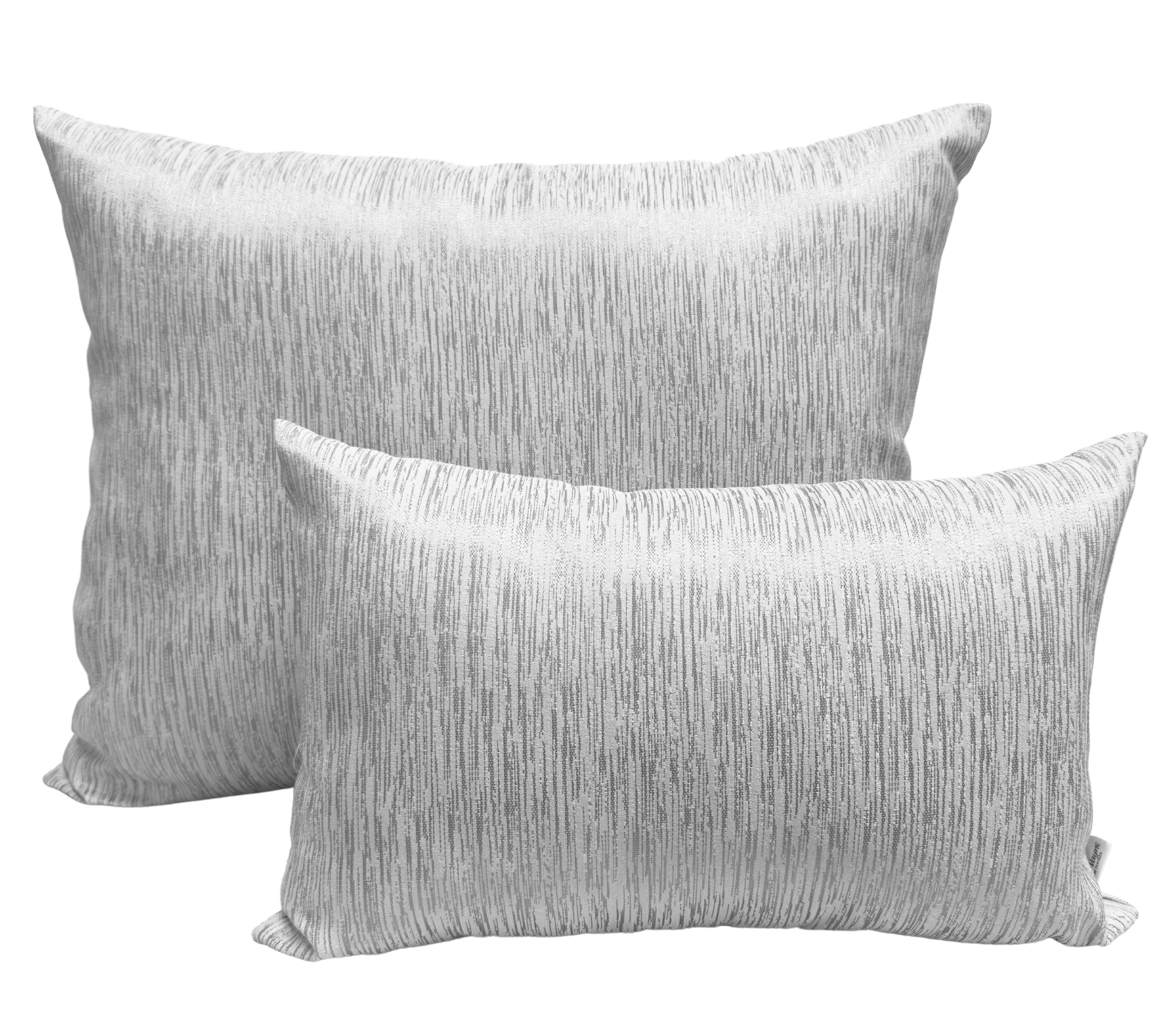 Lurex Cushion Lunis Silver