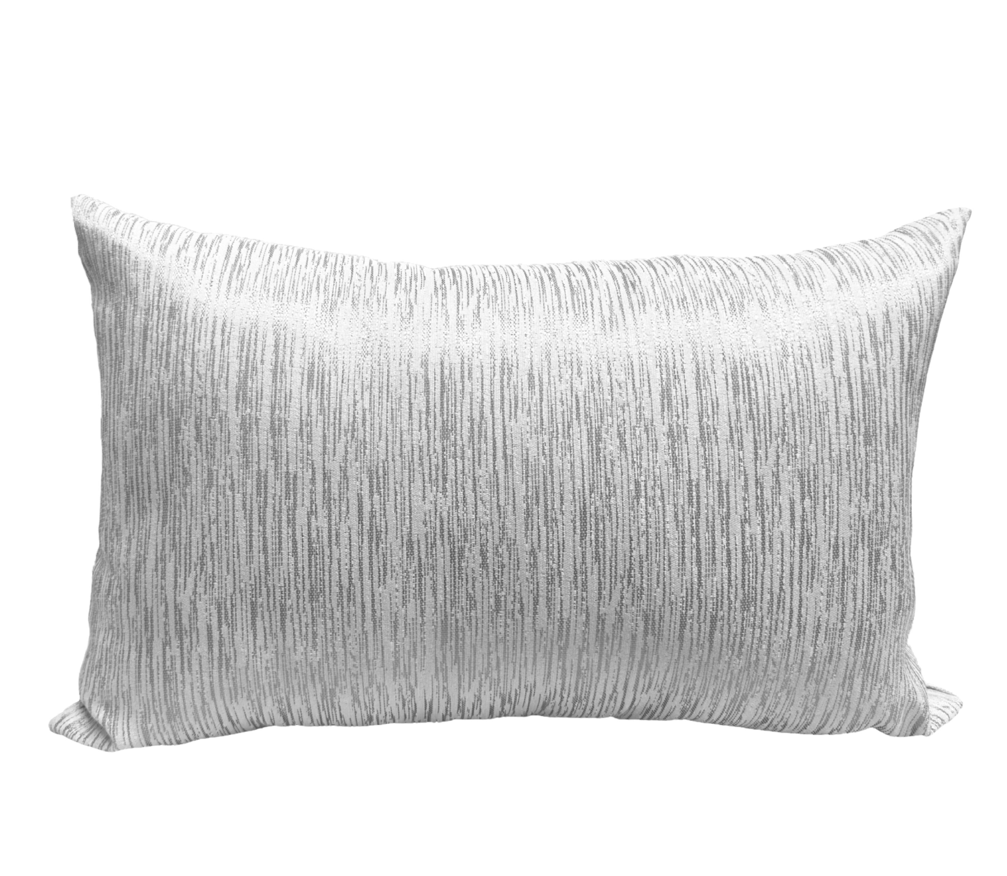 Kleines Kissen Lunis Silber (30x50 cm)