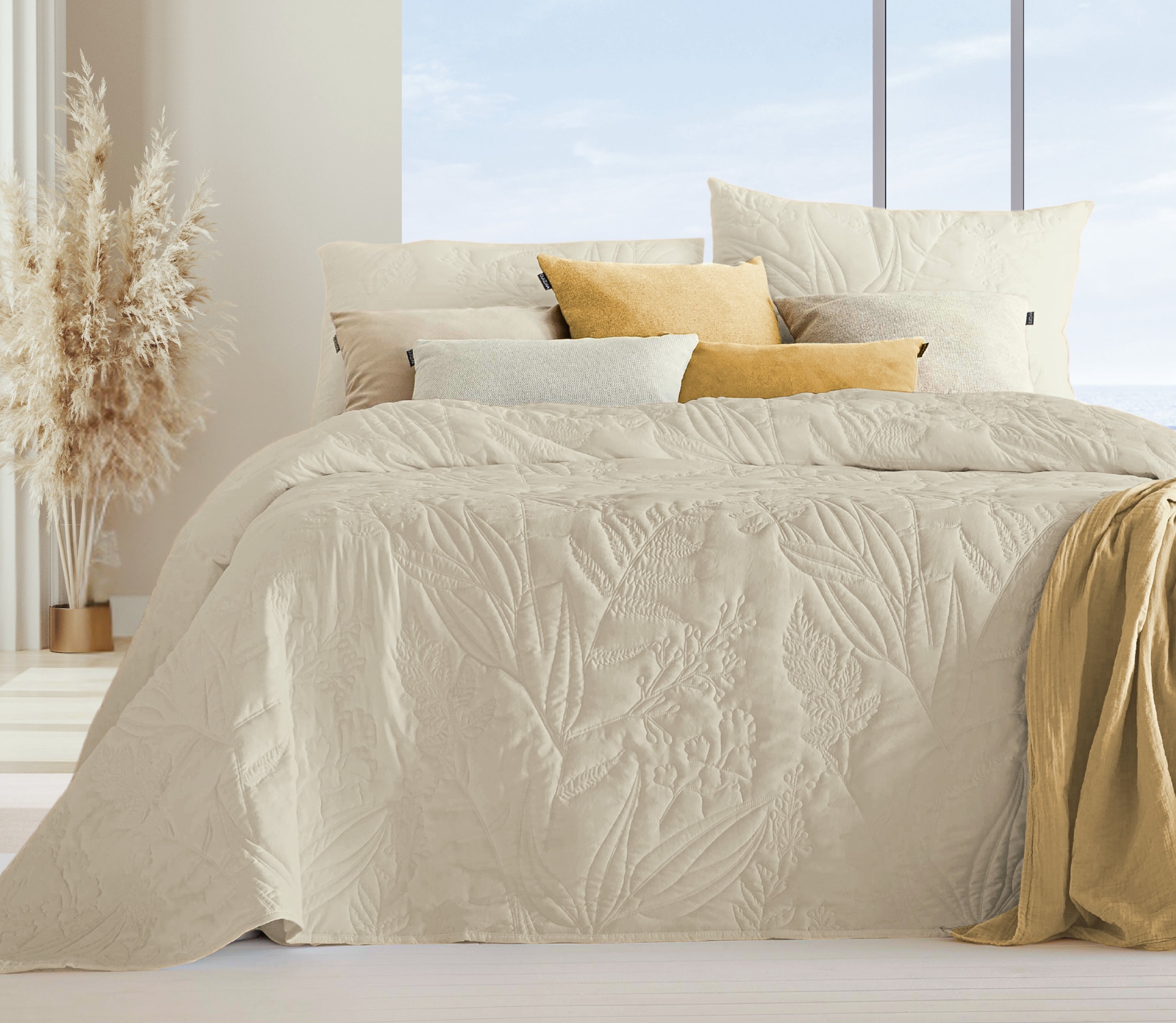 Couvre-lit Loren Beige