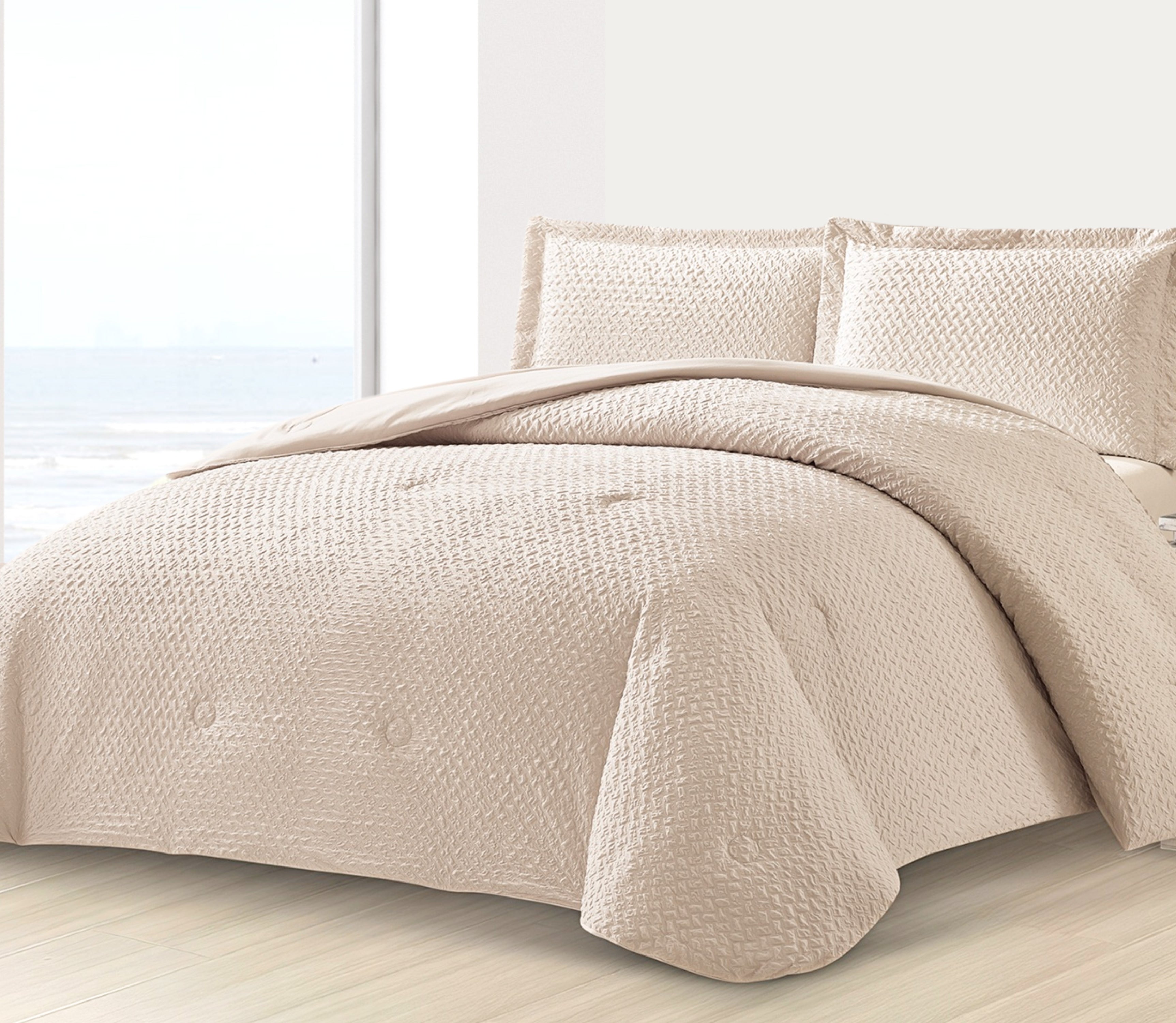 Couvre-lit Nidia Beige