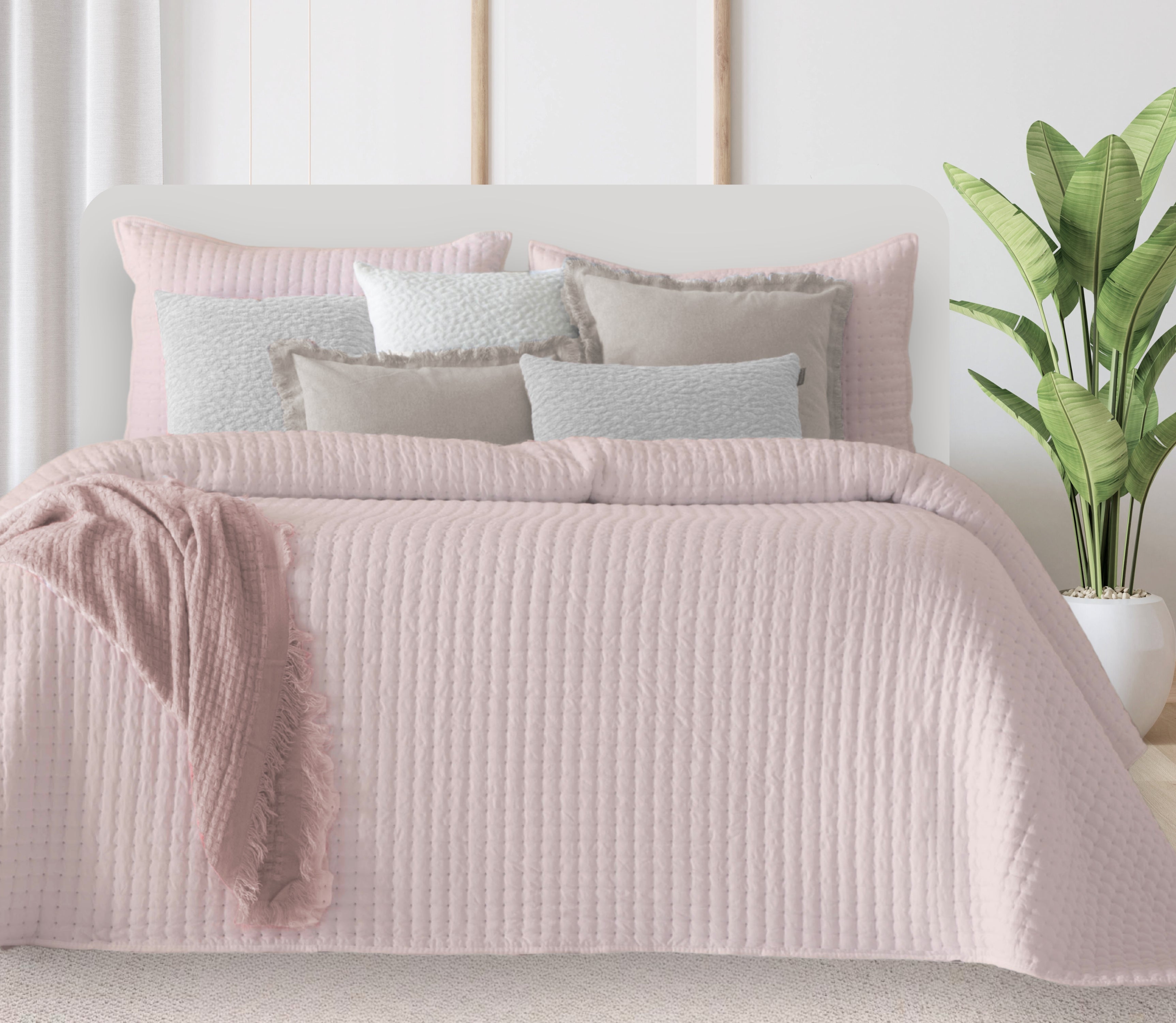 Couvre-lit Soria Rose