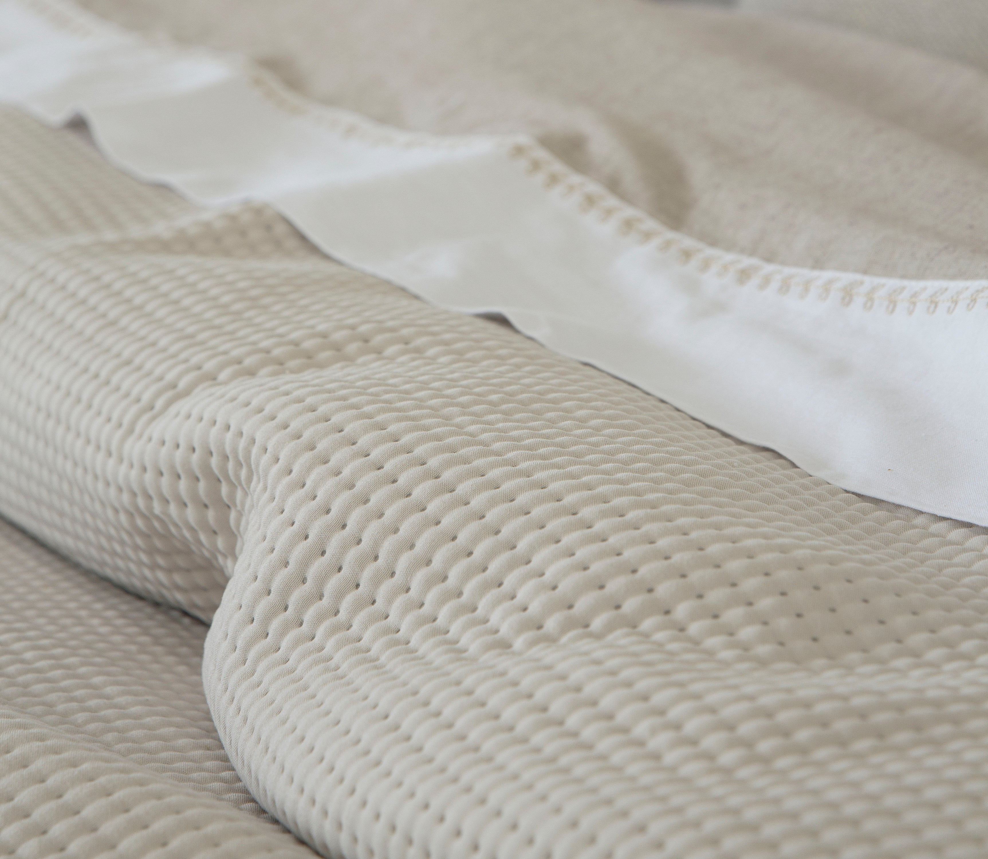 Couvre-lit Navi Beige