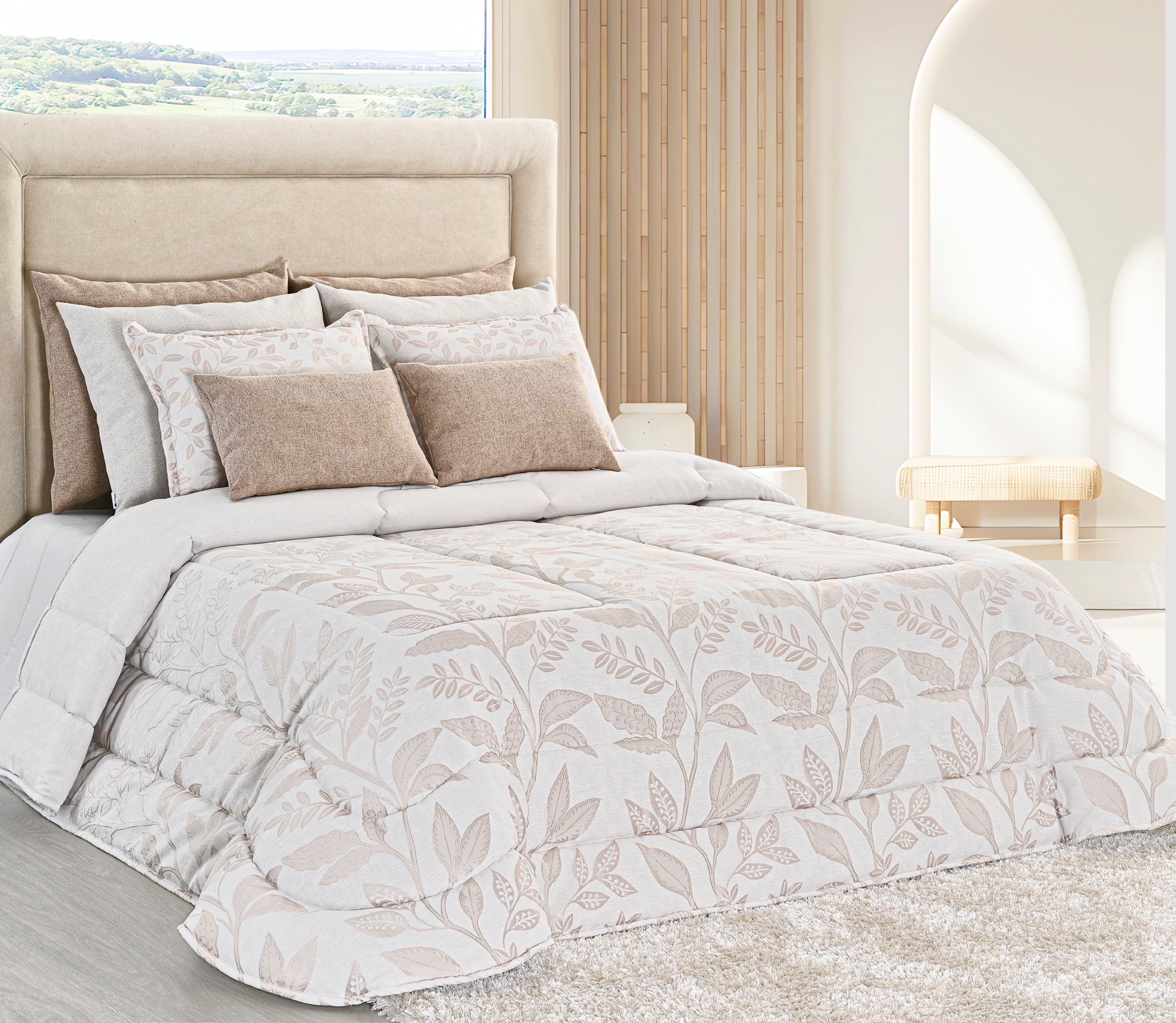 Tagesdecke Cieza Beige