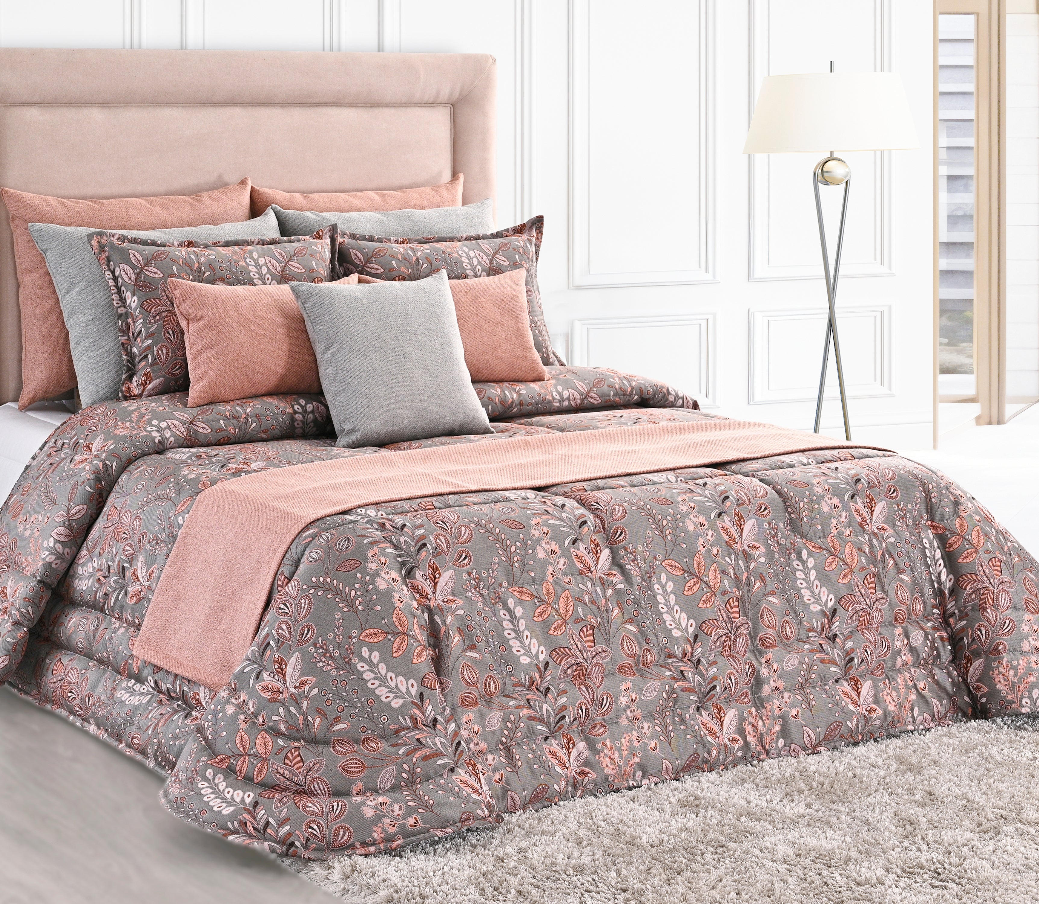 Tagesdecke Fiji Rosa