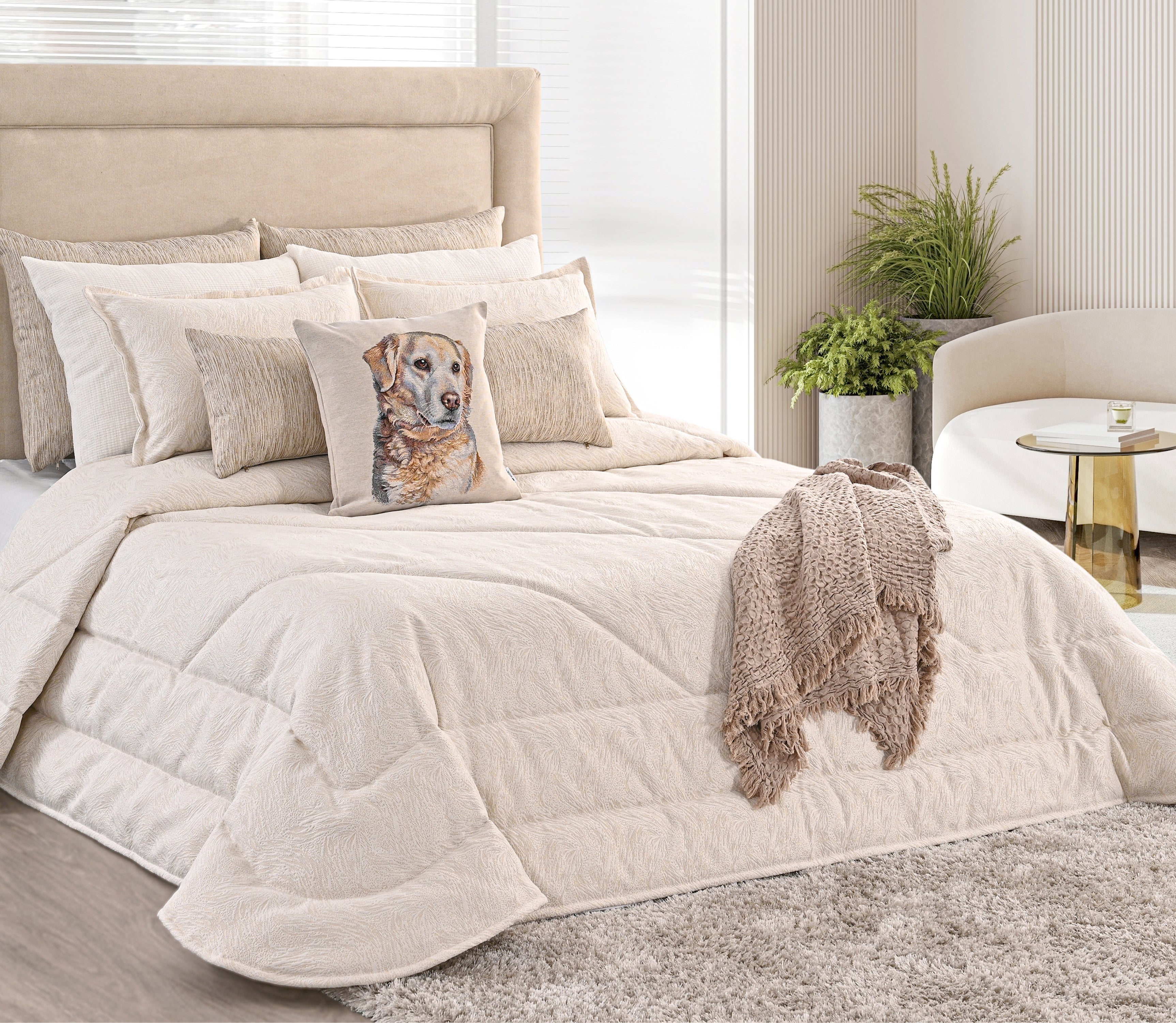 Tagesdecke Gian Golden