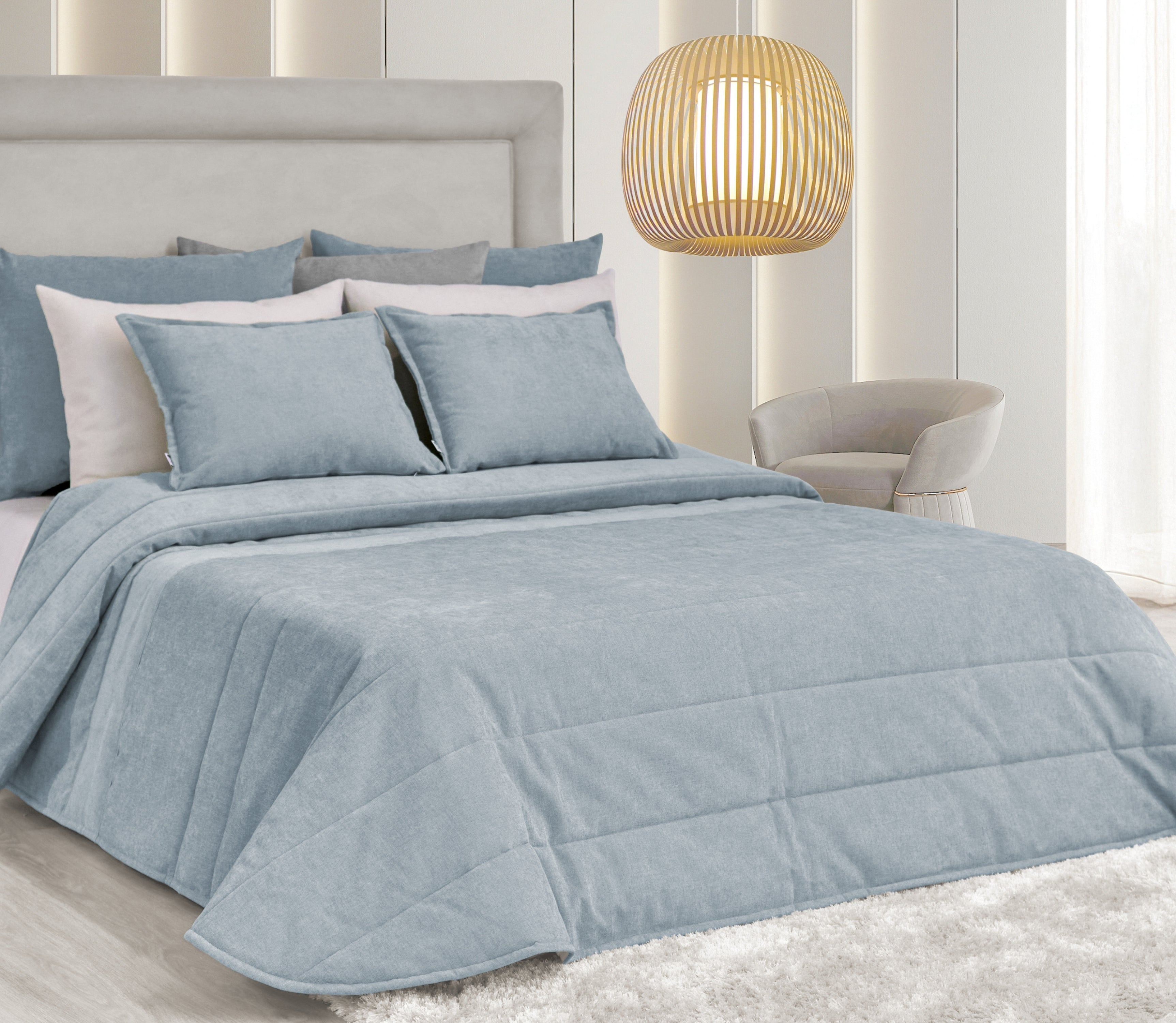 Bedspread Sena Blue