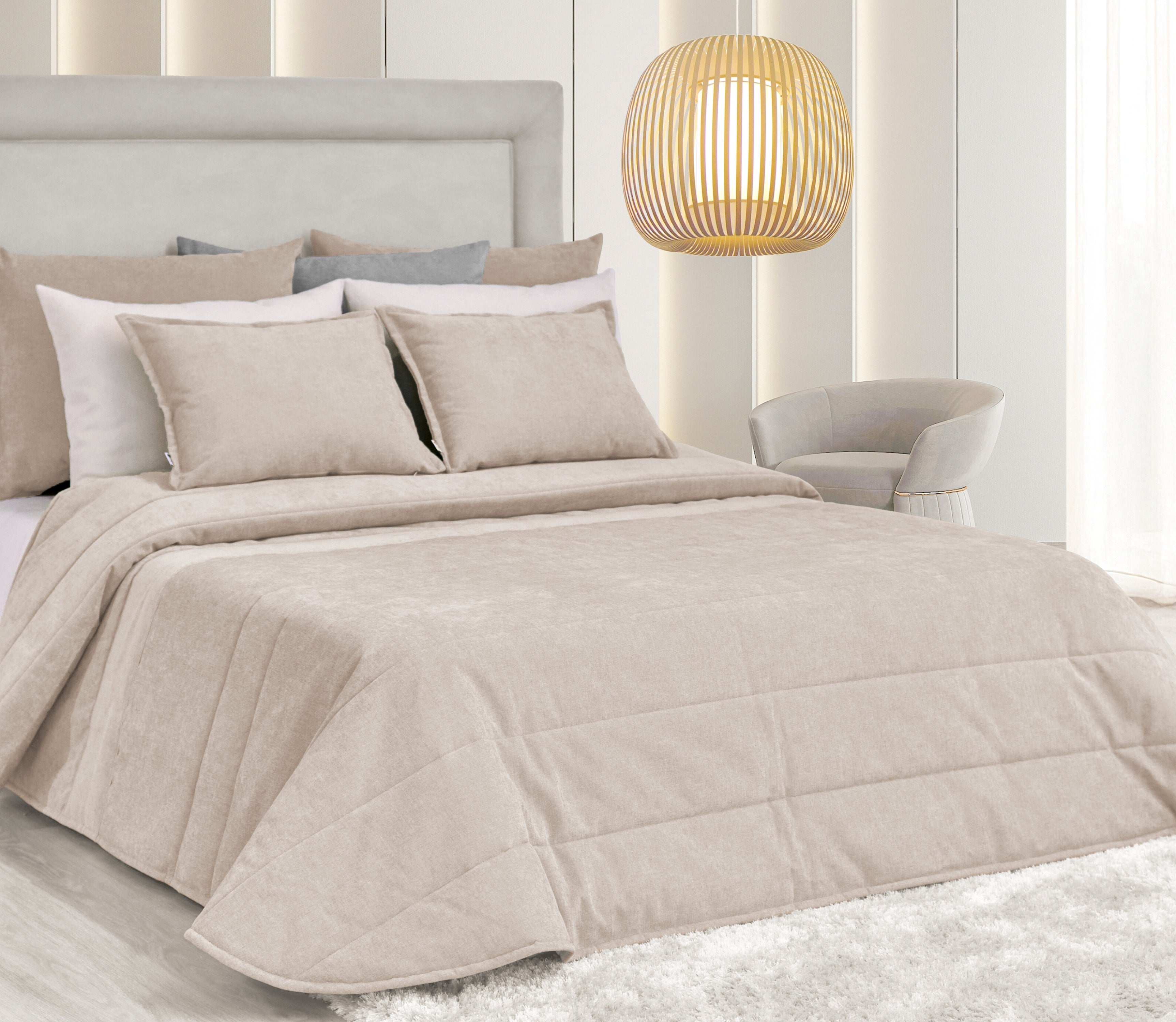 Bedspread Sena Beige