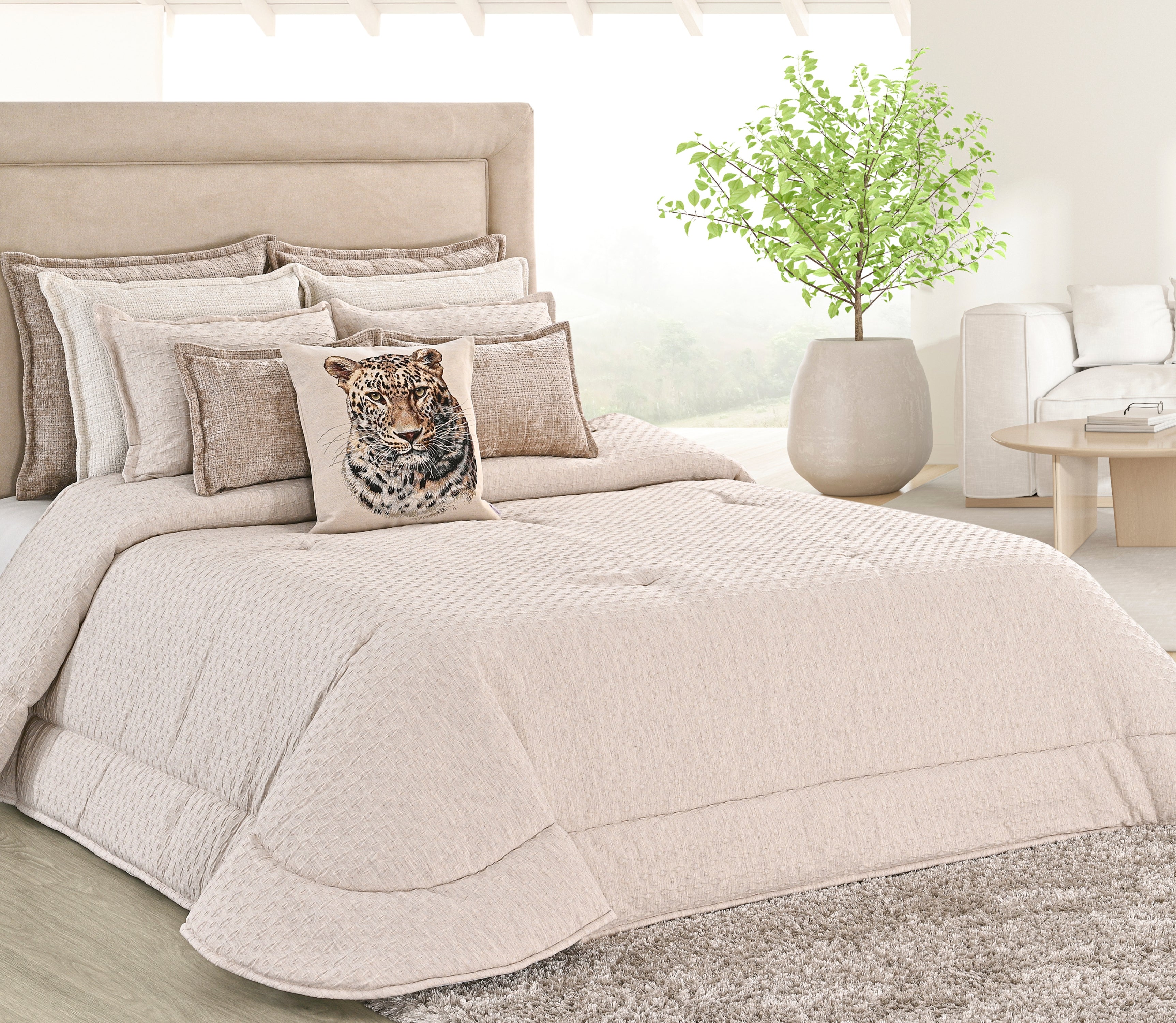 Couvre-lit Nina Beige