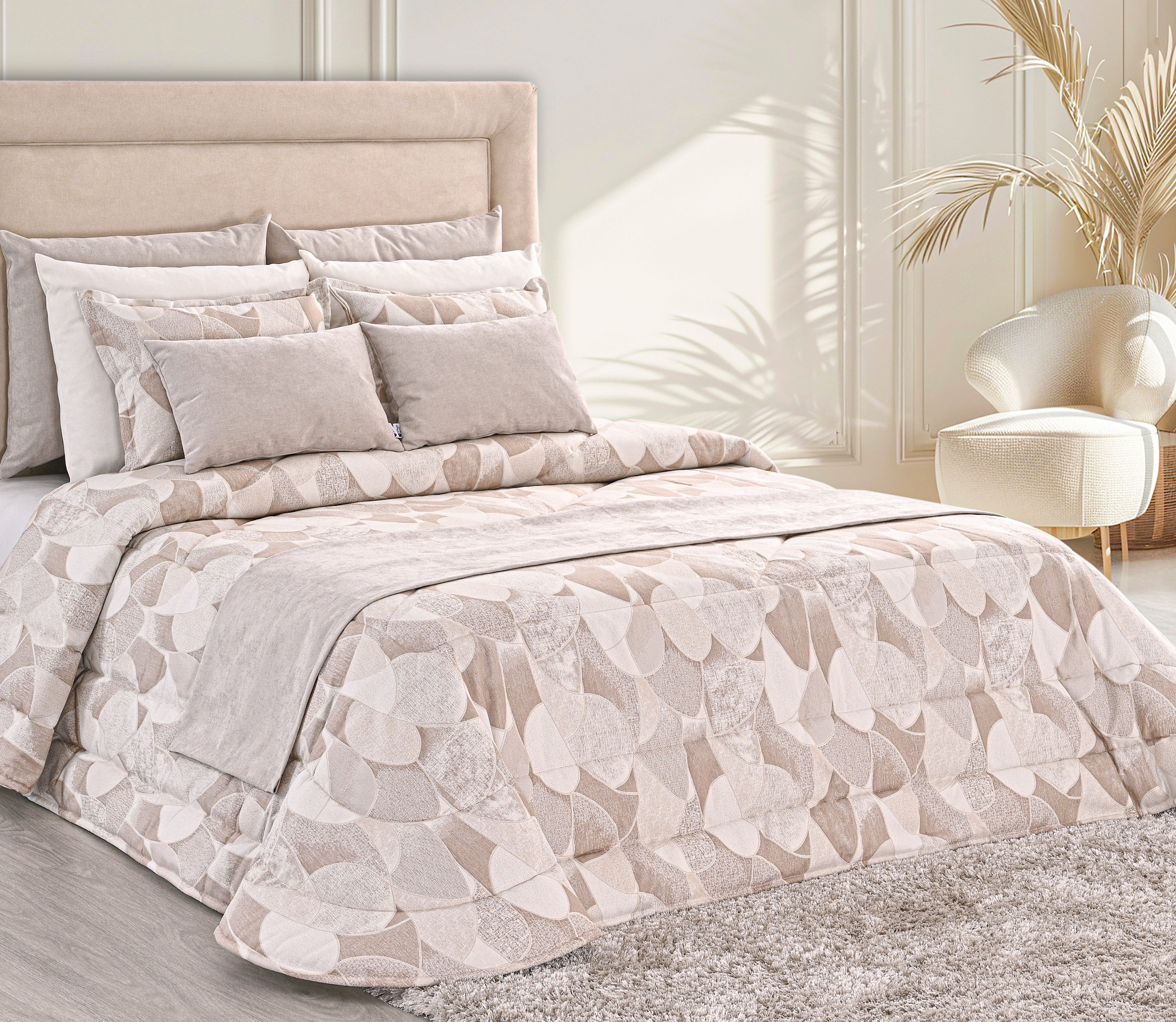 Couvre-lit Venus Beige