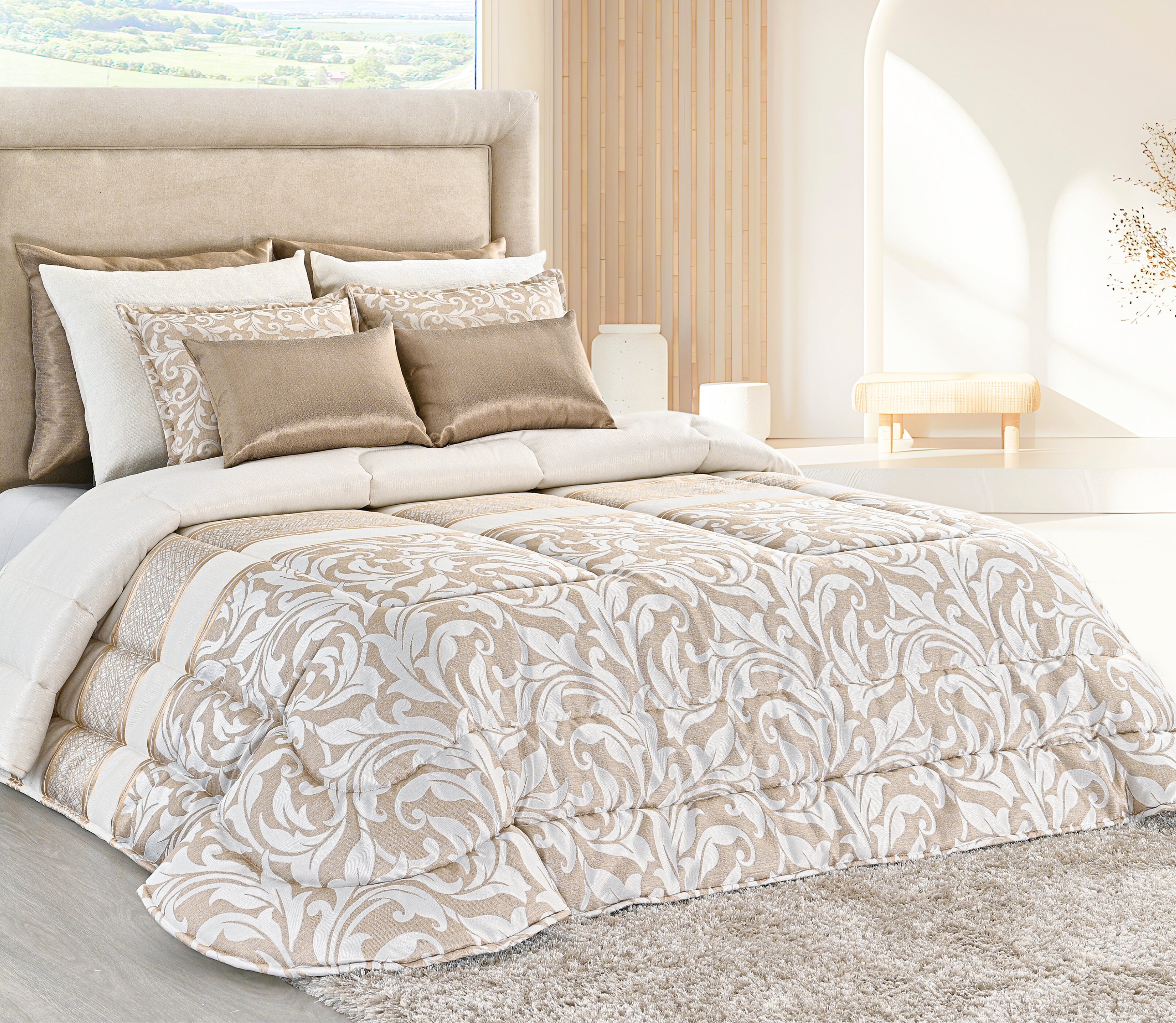Tagesdecke Versani Golden