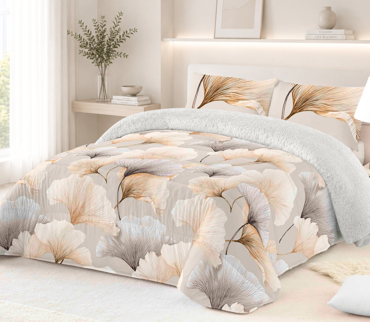 Sherpa-Bettdecke Naira