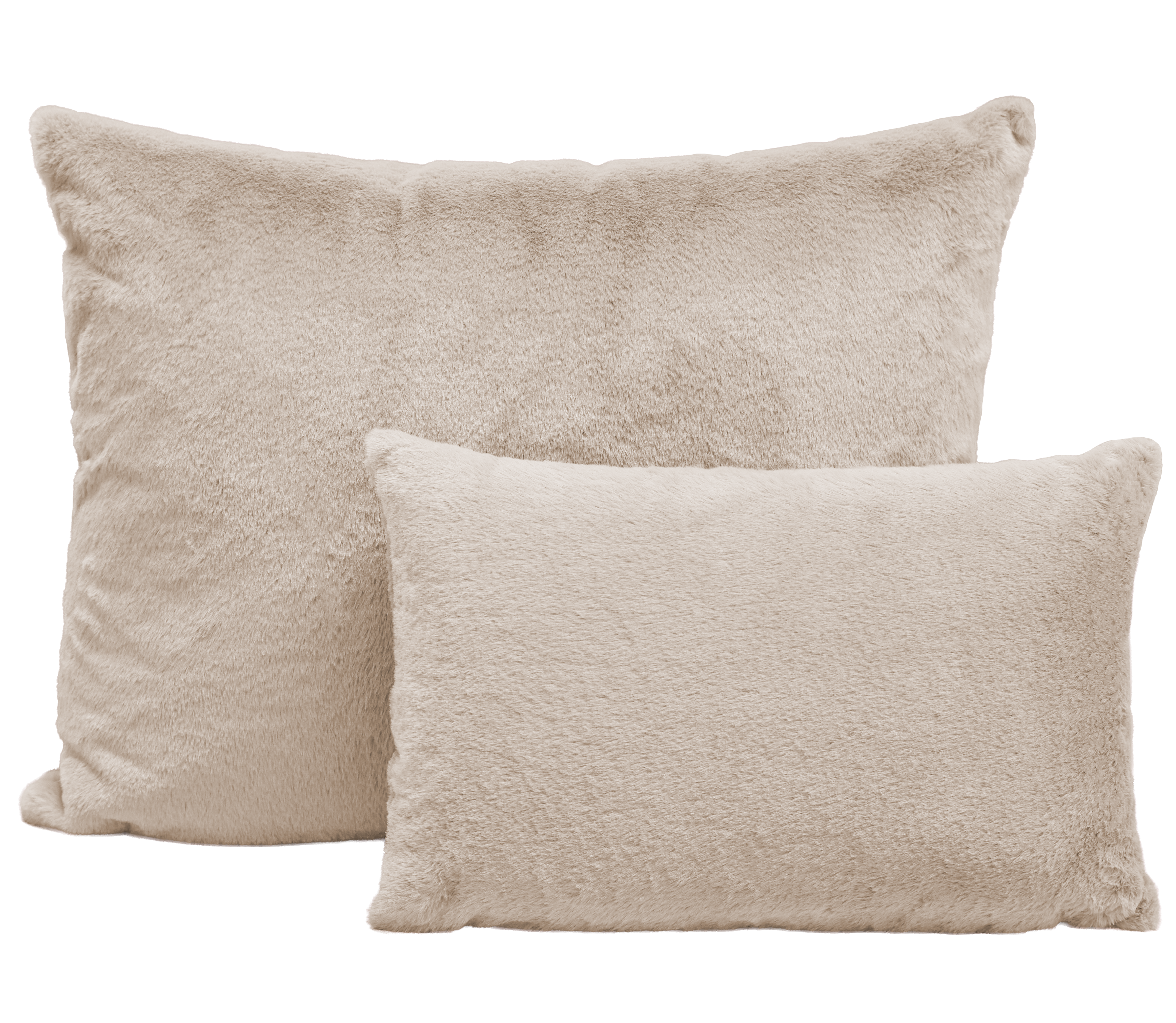 Coussin en Fourrure Flofi Beige