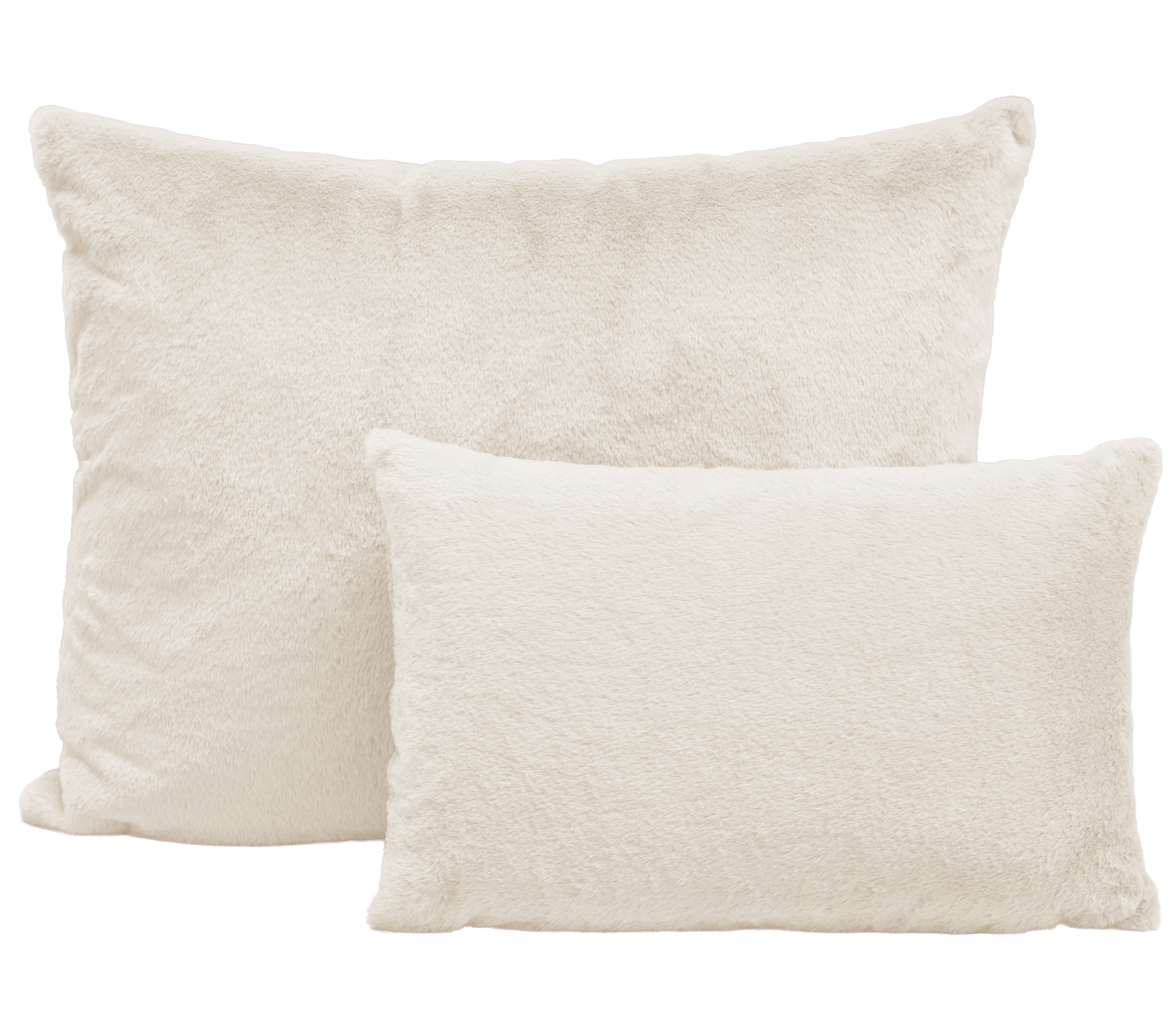 Coussin en Fourrure Flofi Blanc