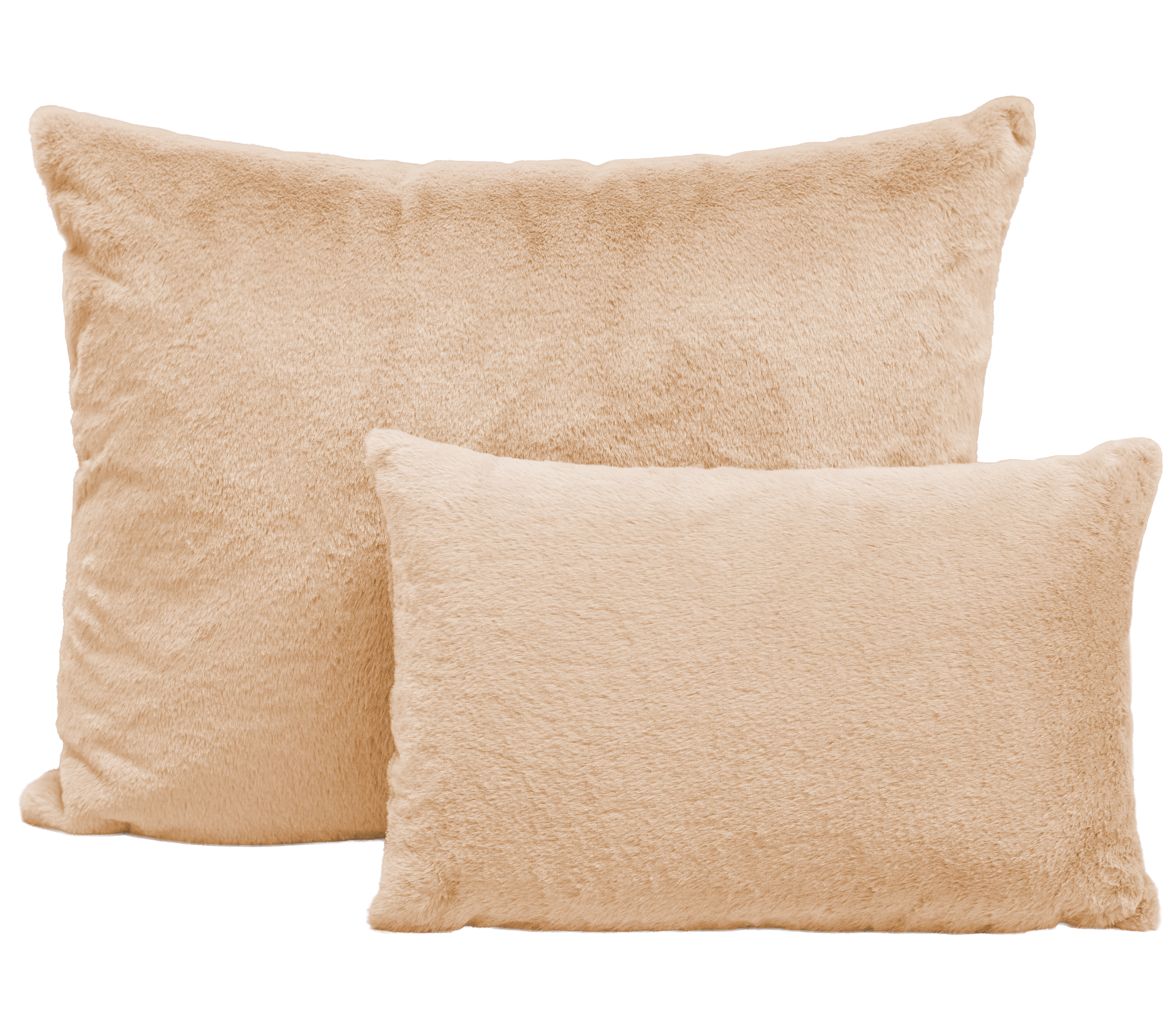 Coussin en Fourrure Flofi Camel