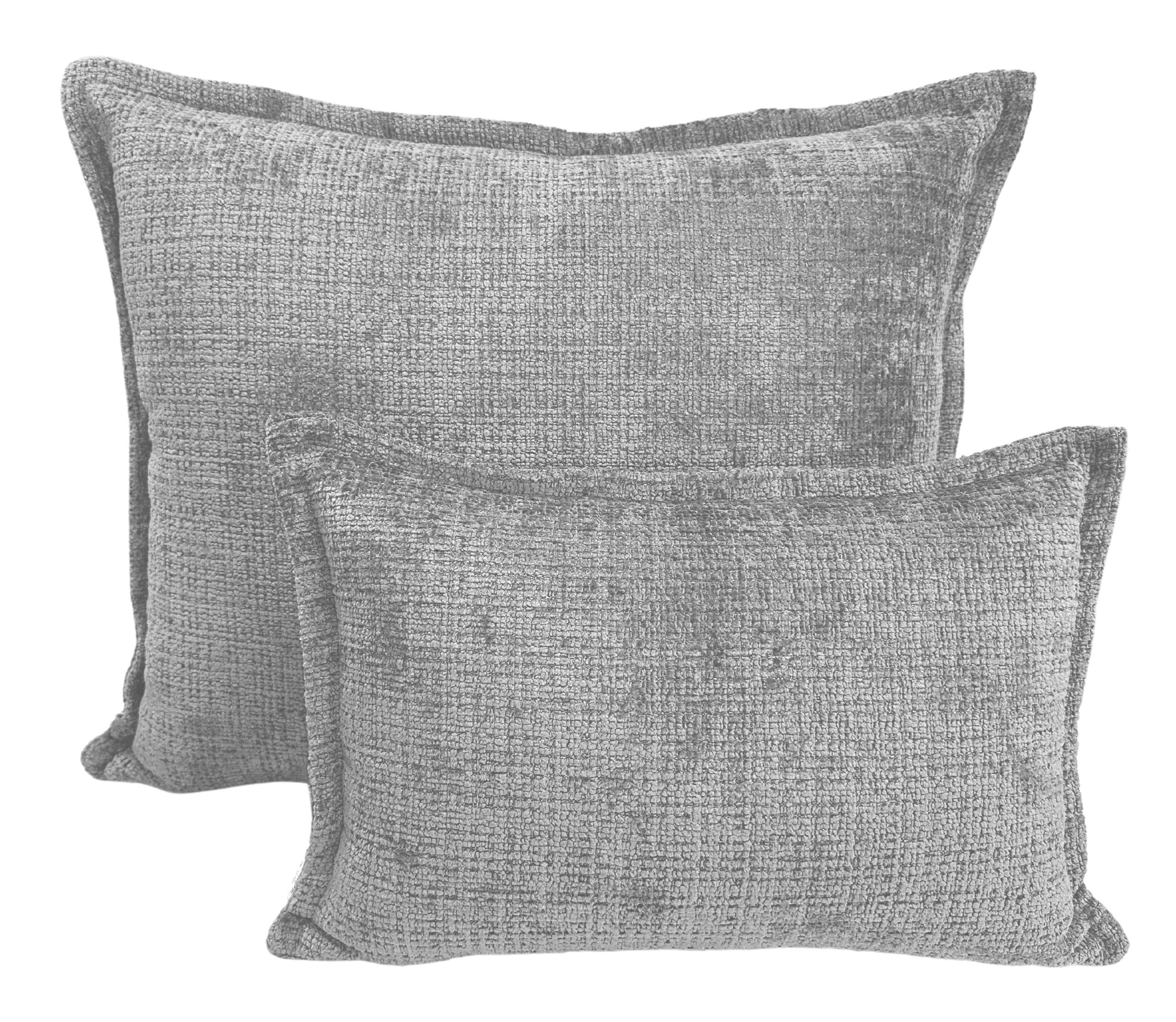 Jacquard-Kissen Nara Grau