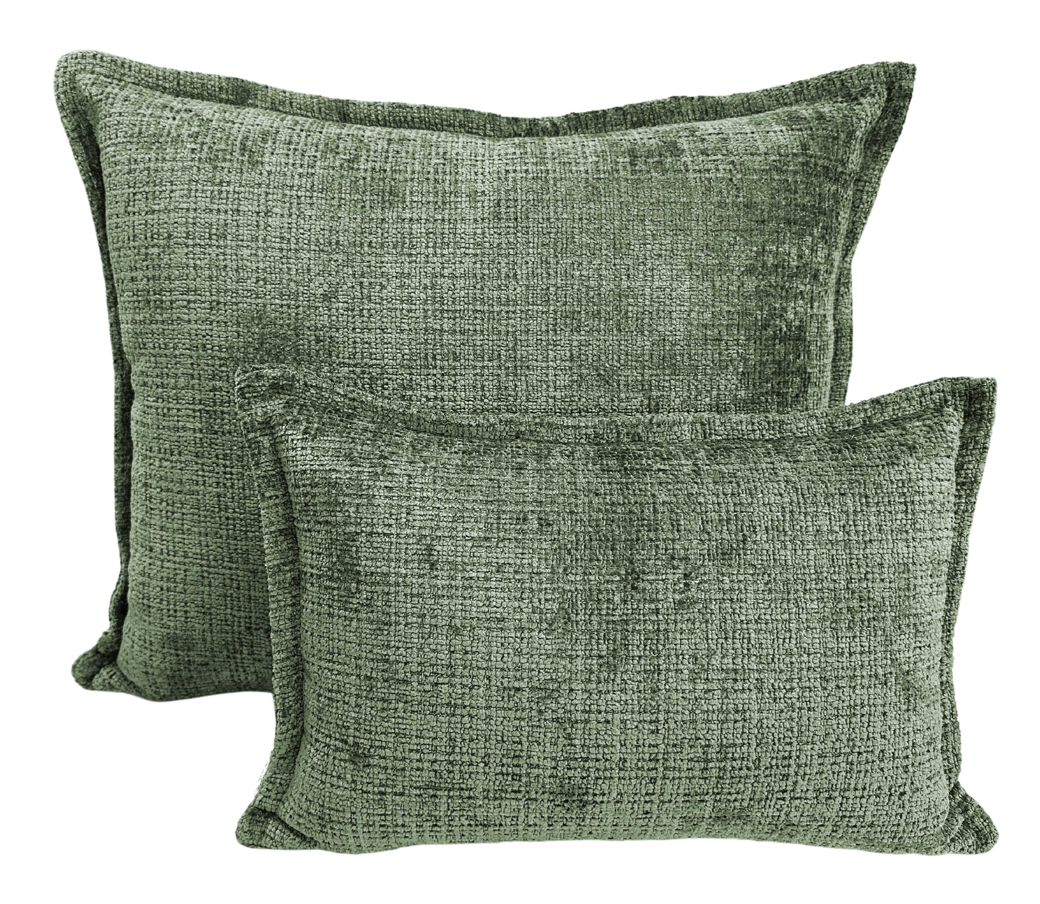 Jacquard-Kissen Nara Grün